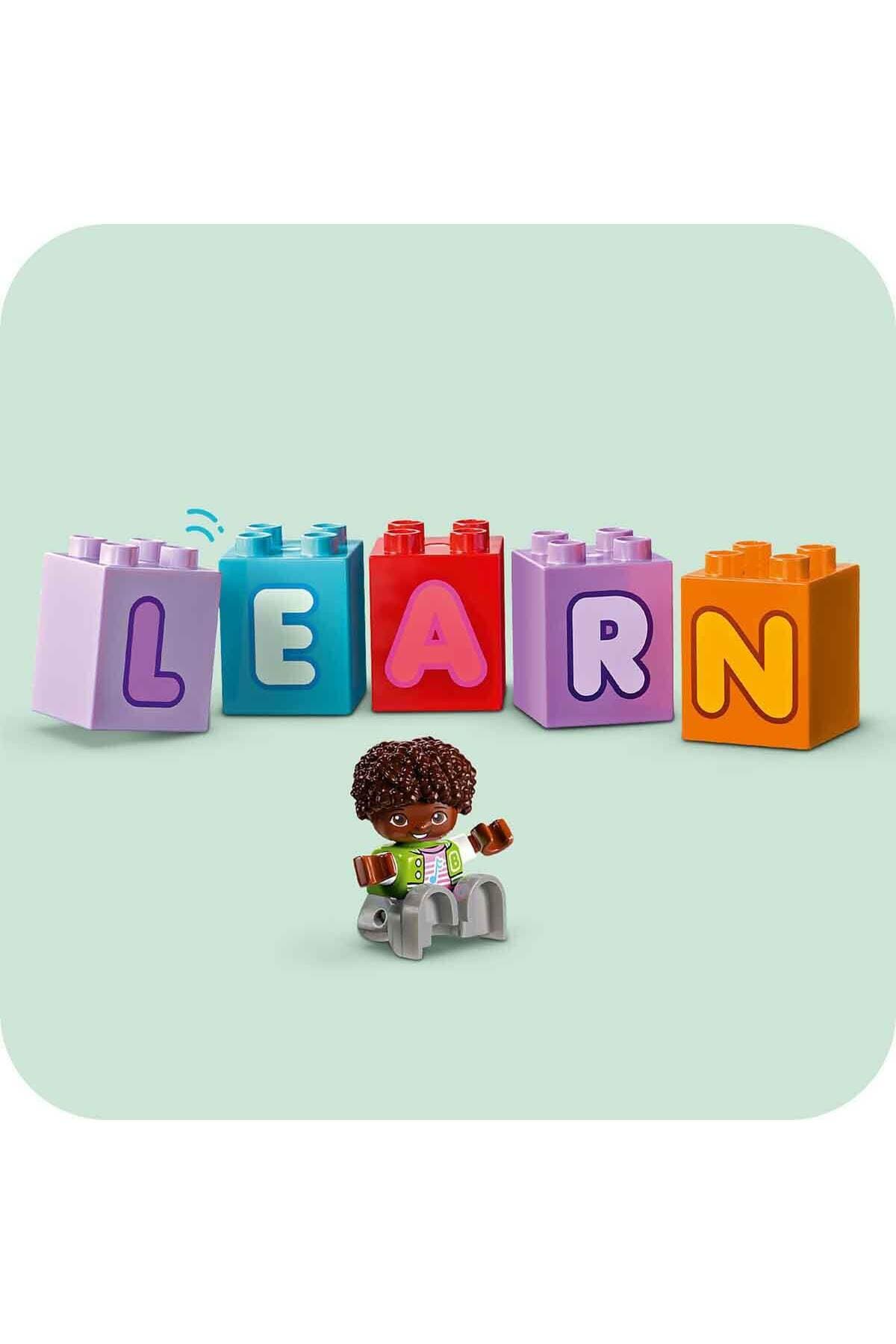 ست ساختنی کامیون الفبا لگو DUPLO مناسب 2+ سال مدل 10421 (36 قطعه) ست ساختنی کامیون الفبا لگو DUPLO مناسب 2+ سال مدل 10421 (36 قطعه)