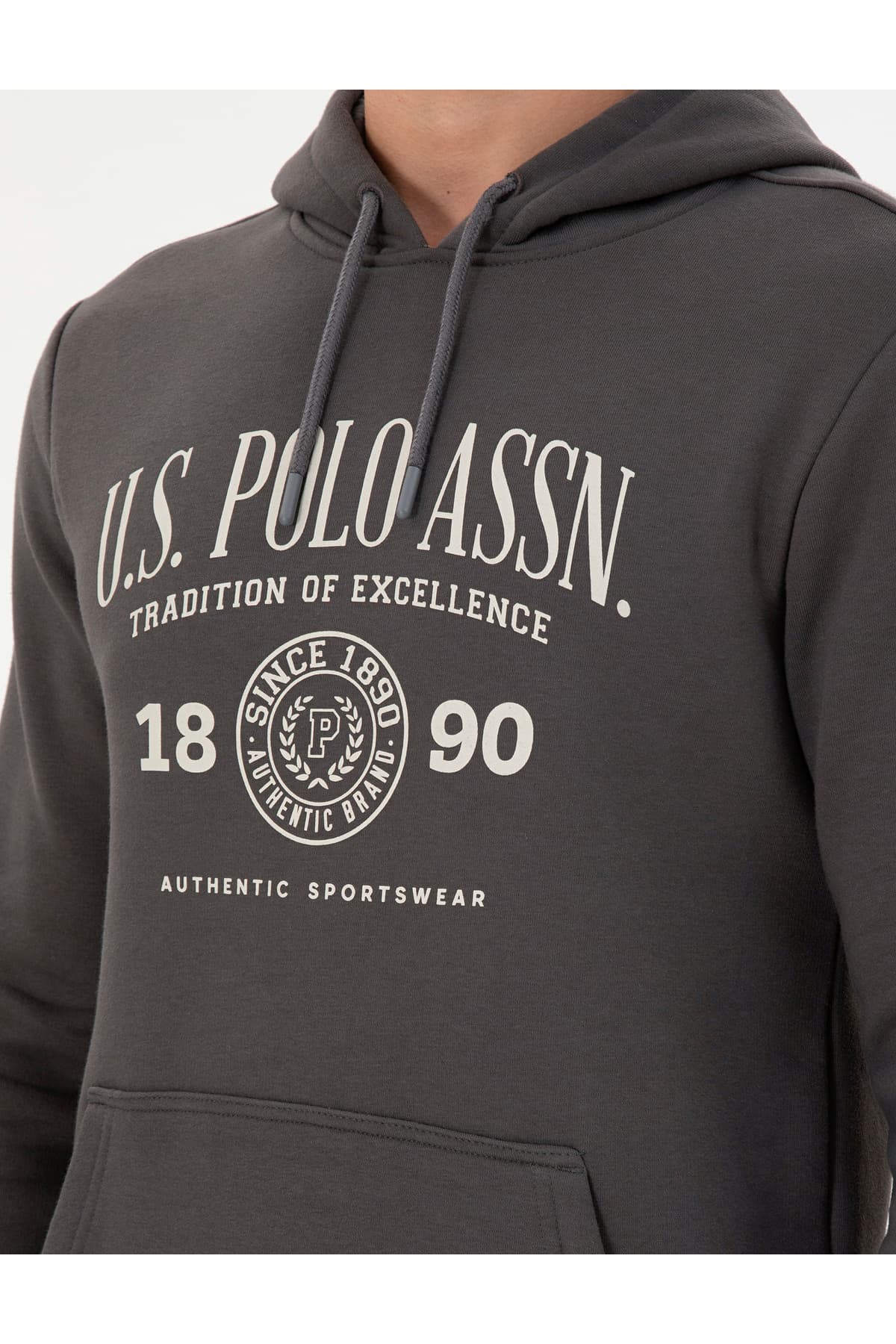 سویشرت مردانه U.S. Polo Assn. ذغالی مدل 50293446-VR006 سویشرت مردانه U.S. Polo Assn. ذغالی مدل 50293446-VR006