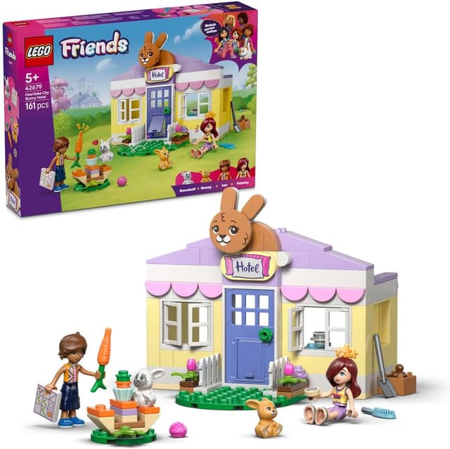 لگو Friends Heartlake City Bunny Hotel مدل 42679 لگو Friends Heartlake City Bunny Hotel مدل 42679
