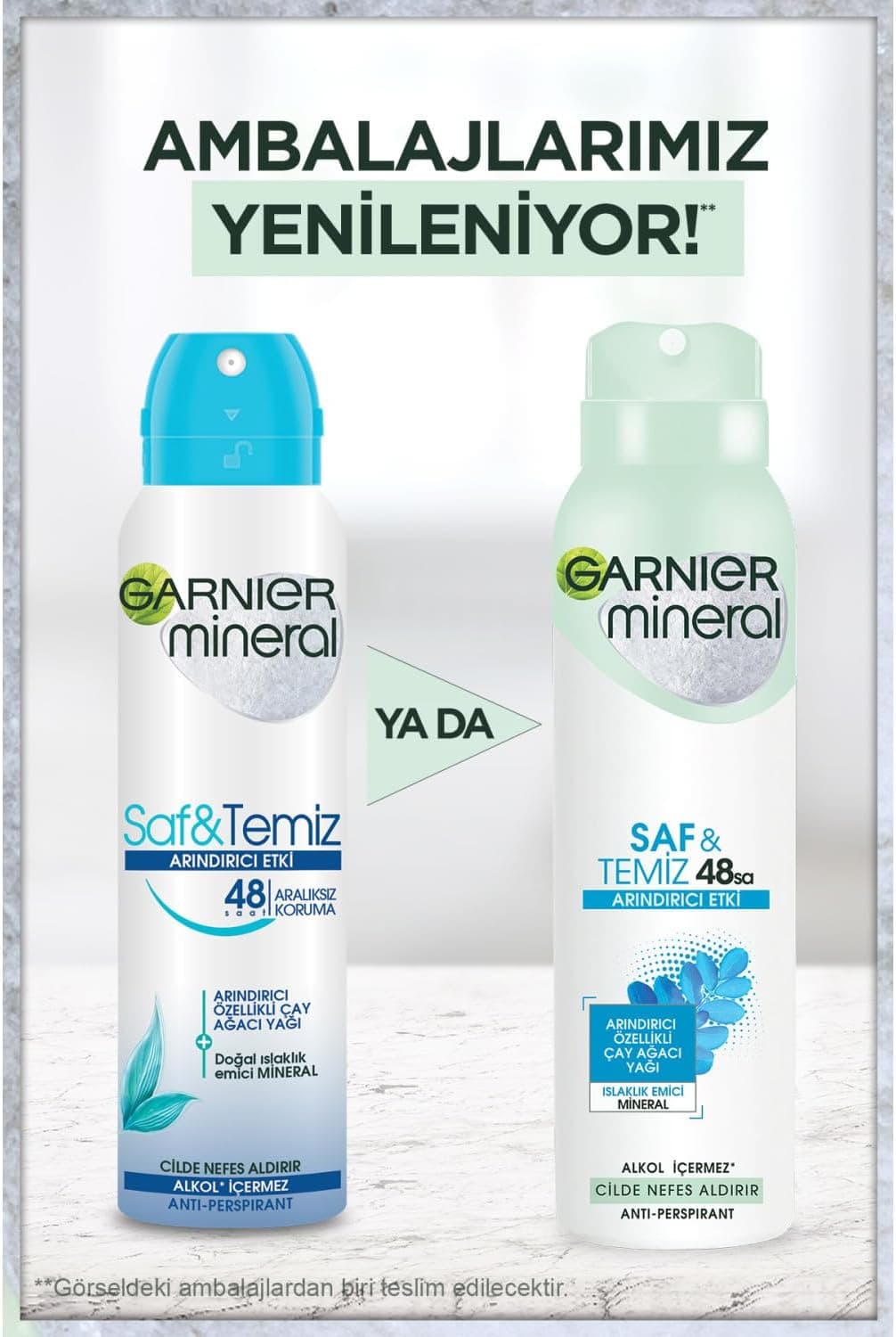 دئودورانت Garnier Mineral خالص و تمیز 150 ml دئودورانت Garnier Mineral خالص و تمیز 150 ml