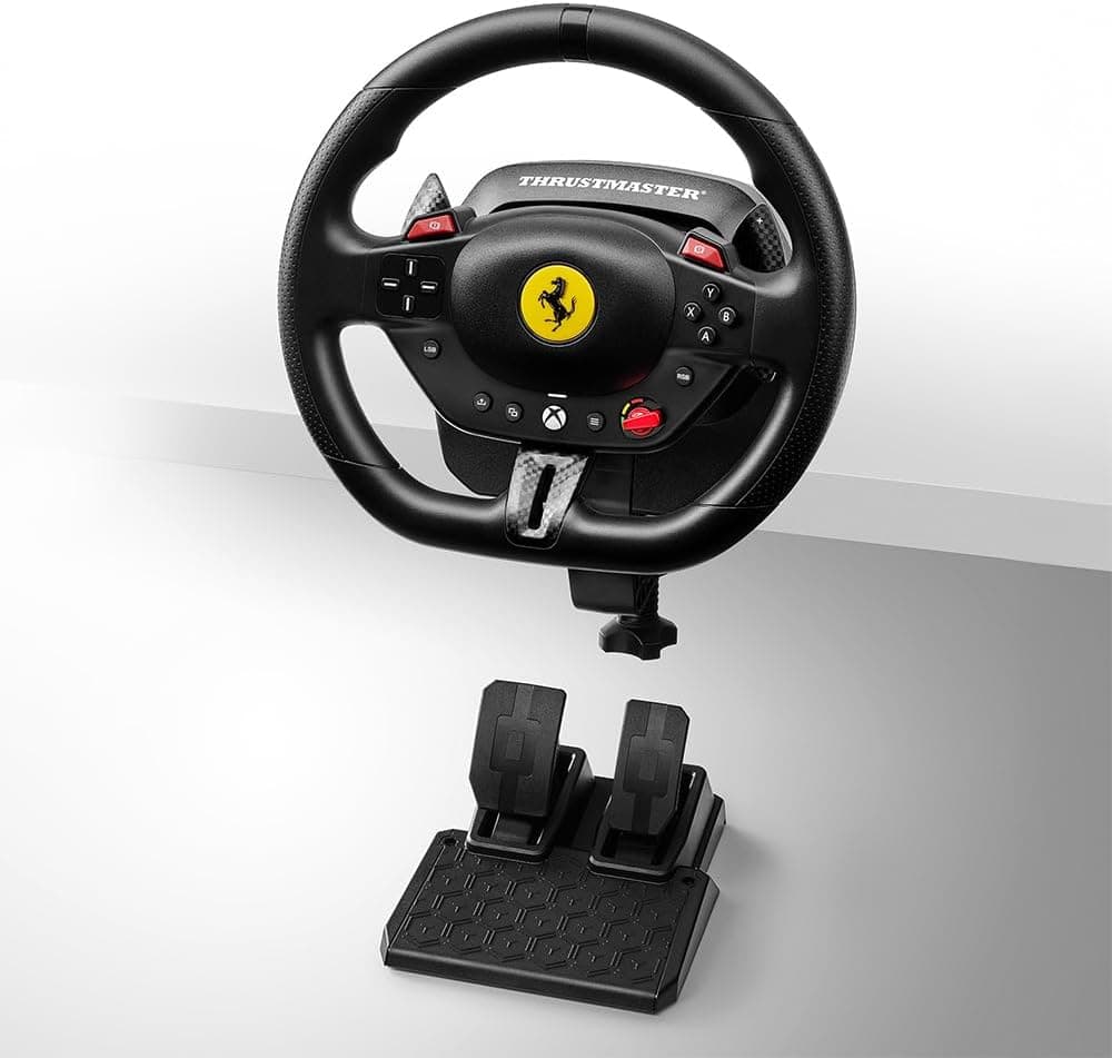 فرمان مسابقهای Thrustmaster مدل T98 Ferrari 296 GTS برای Xbox و PC فرمان مسابقهای Thrustmaster مدل T98 Ferrari 296 GTS برای Xbox و PC