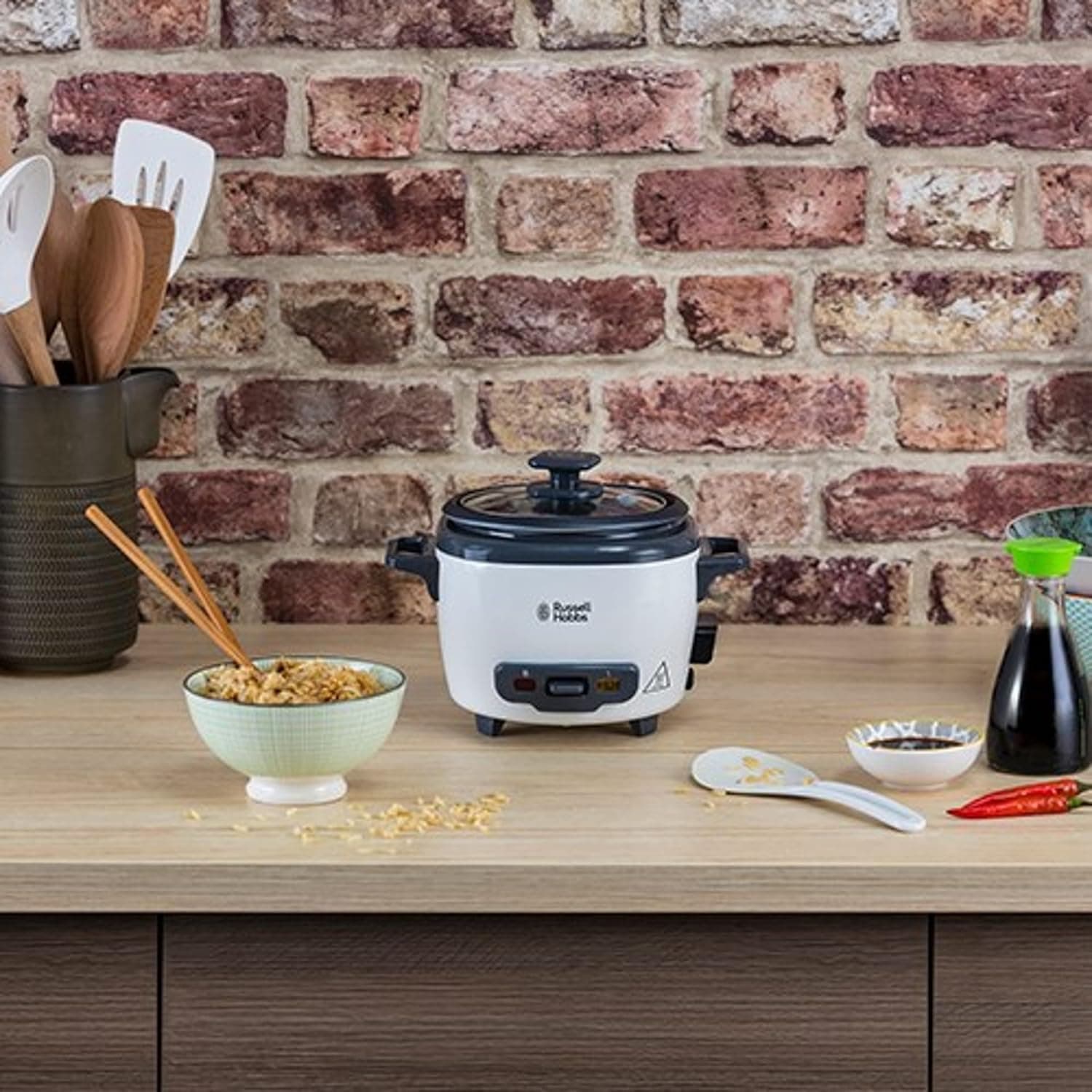 پلوپز مینی Russell Hobbs 0.4 Liter ضدچسب گرمنگهدار سفید مدل 27020-56 پلوپز مینی Russell Hobbs 0.4 Liter ضدچسب گرمنگهدار سفید مدل 27020-56