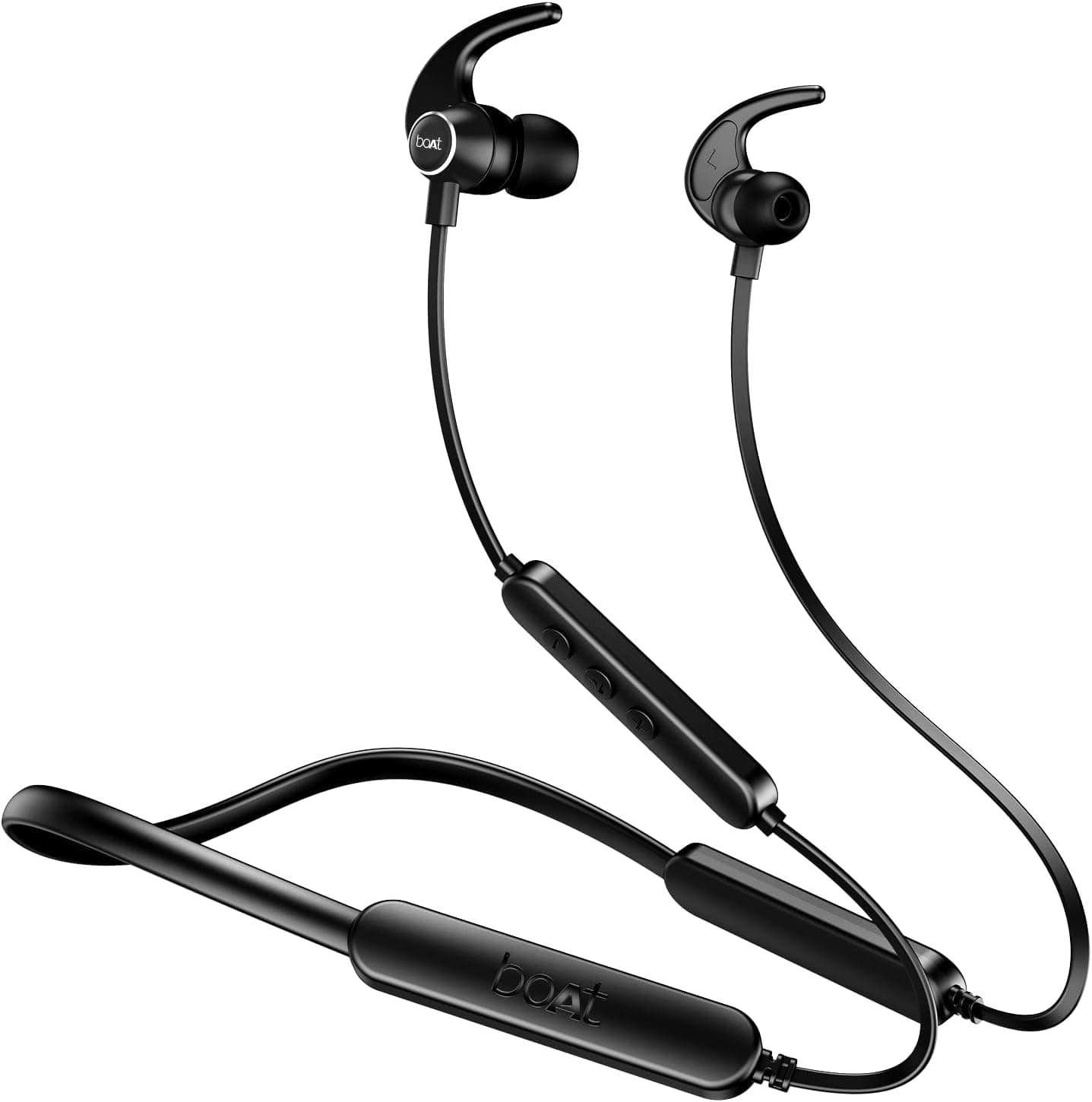 ایرفون بلوتوثی گردنی بیسیم boAt مدل Rockerz 255 Pro+ مشکی ایرفون بلوتوثی گردنی بیسیم boAt مدل Rockerz 255 Pro+ مشکی