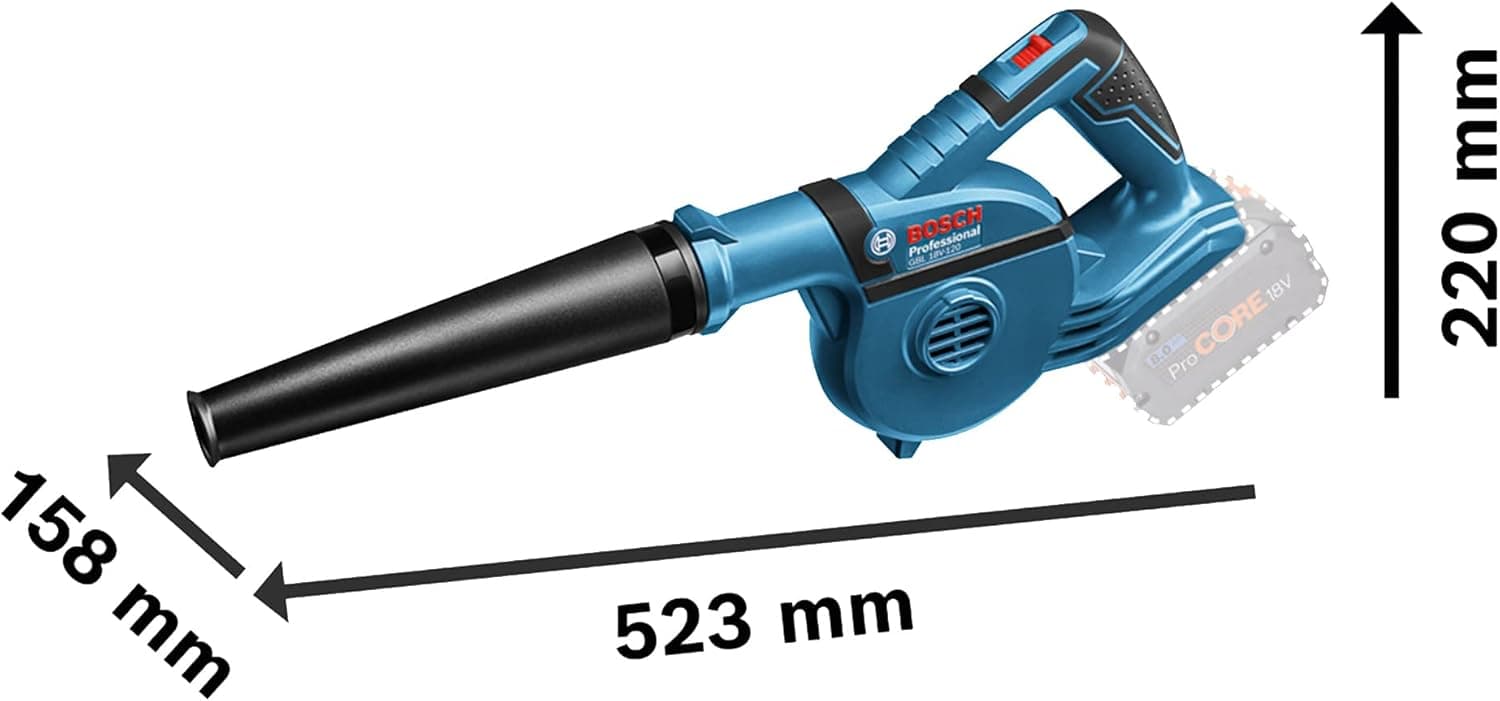 دمنده شارژی Bosch Professional بدون باتری و شارژر مدل GBL 18V-120 06019F5100 دمنده شارژی Bosch Professional بدون باتری و شارژر مدل GBL 18V-120 06019F5100
