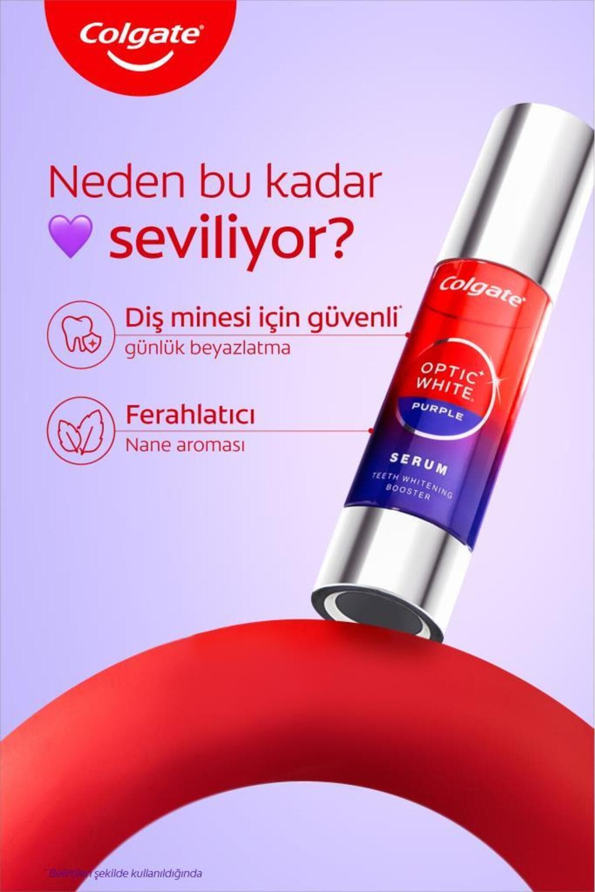 سرم سفیدکننده دندان Colgate Optic White Purple 40 ml سرم سفیدکننده دندان Colgate Optic White Purple 40 ml