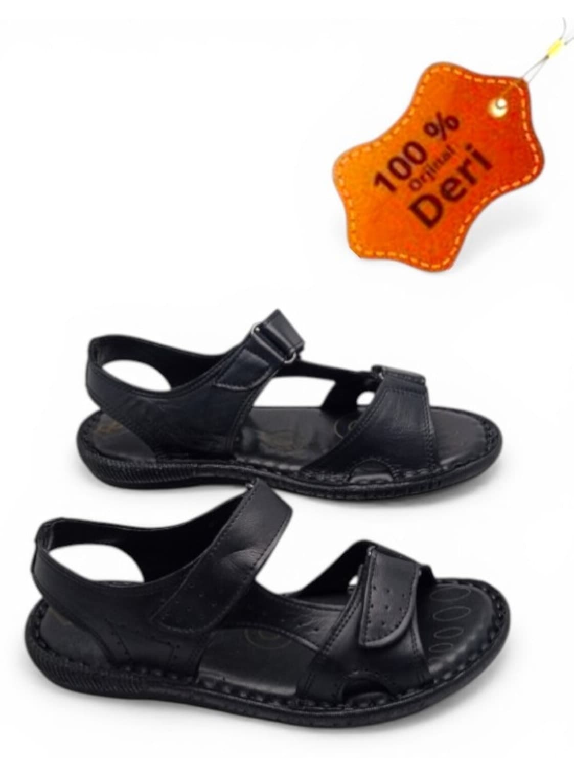 صندل مردانه MAGIC SHOES ارتوپدی تمام چرم طبیعی با کوسن پاشنه صندل مردانه MAGIC SHOES ارتوپدی تمام چرم طبیعی با کوسن پاشنه