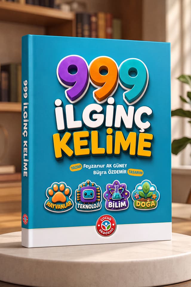 کتاب Çocuk Akademi 999 کلمه جالب کتاب Çocuk Akademi 999 کلمه جالب
