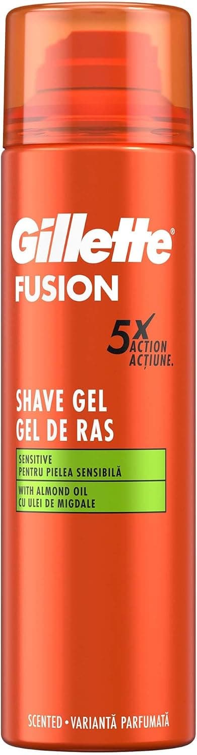 ژل اصلاح Gillette مدل Fusion Sens حجم 75ml ژل اصلاح Gillette مدل Fusion Sens حجم 75ml