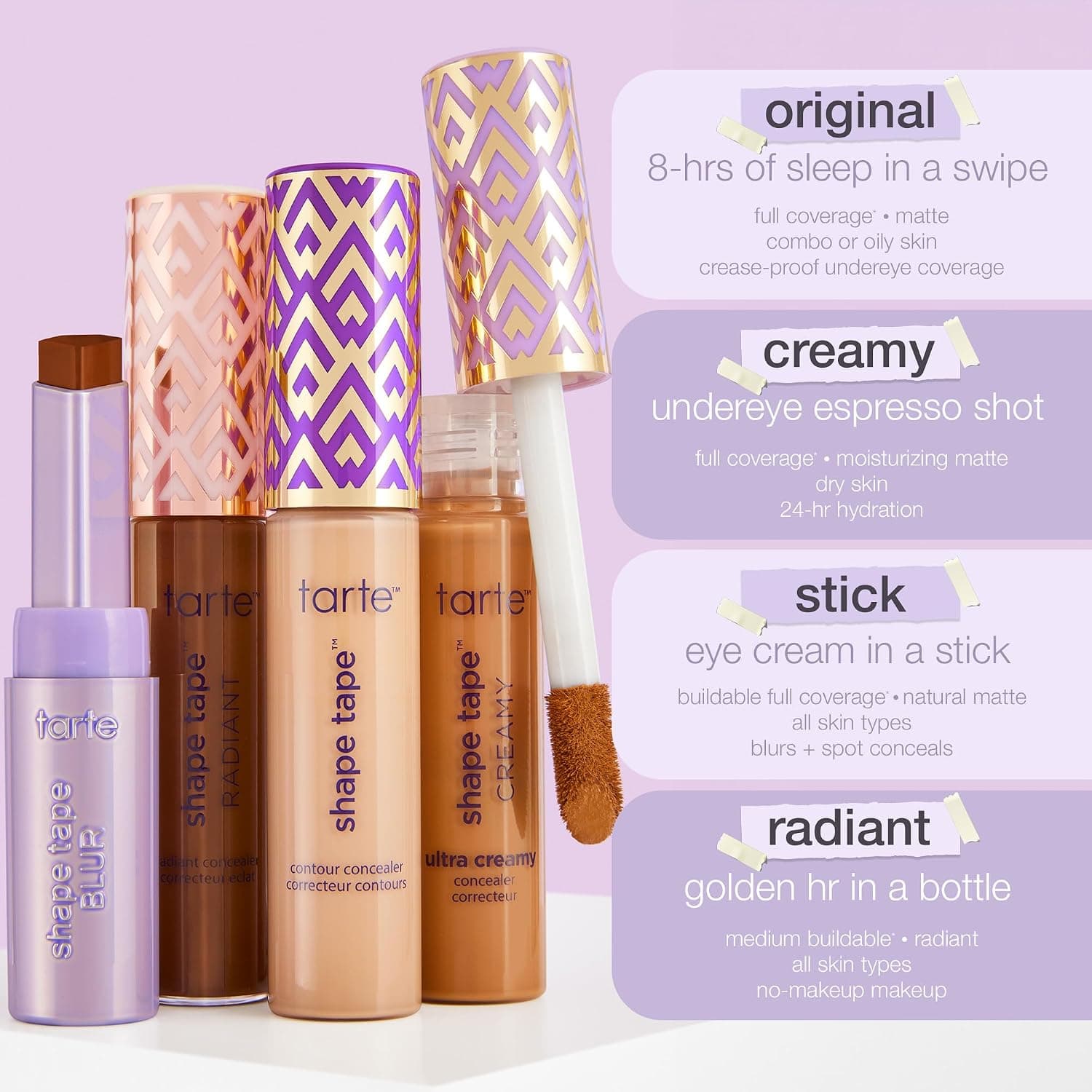 کانسیلر کانتور tarte Double Duty Beauty Shape Tape مدل 35N Medium، 10 ml کانسیلر کانتور tarte Double Duty Beauty Shape Tape مدل 35N Medium، 10 ml