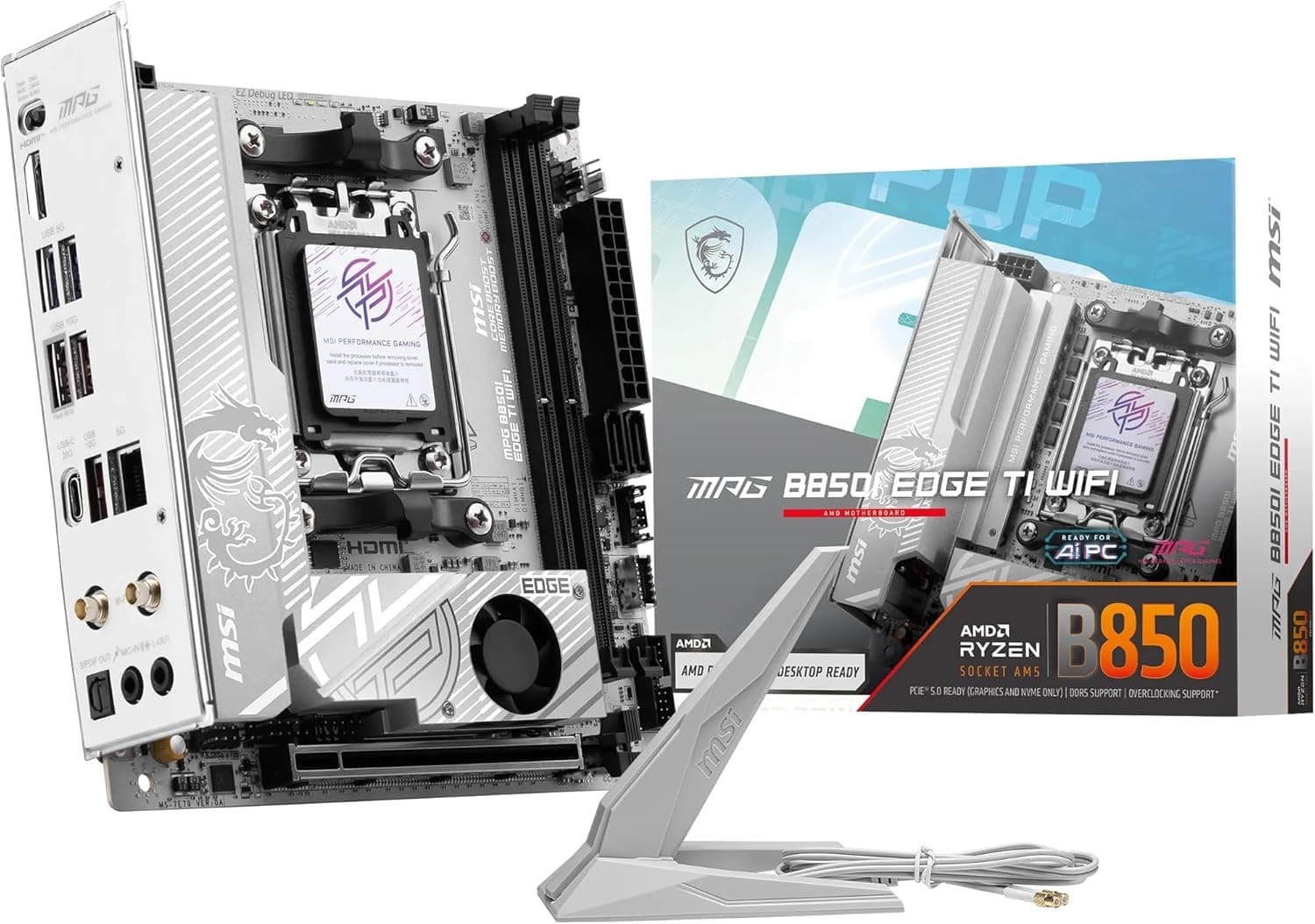 مادربرد MSI ATX با سوکت AM5 مدل B850 Gaming Plus WIFI6E مادربرد MSI ATX با سوکت AM5 مدل B850 Gaming Plus WIFI6E