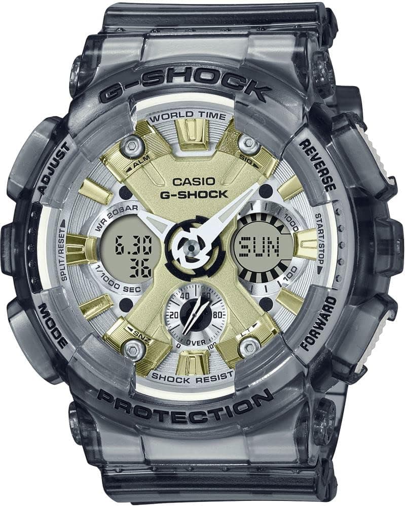 ساعت مچی زنانه Casio G-Shock آنالوگ/دیجیتال مشکی مدل GMA-S120GS-8ADR ساعت مچی زنانه Casio G-Shock آنالوگ/دیجیتال مشکی مدل GMA-S120GS-8ADR