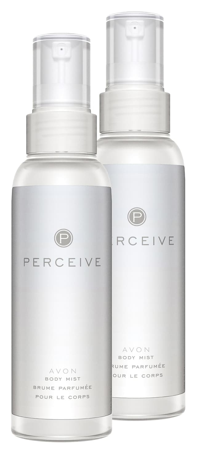 اسپری بدن زنانه Avon مدل Perceive 100ml ست دوتایی اسپری بدن زنانه Avon مدل Perceive 100ml ست دوتایی