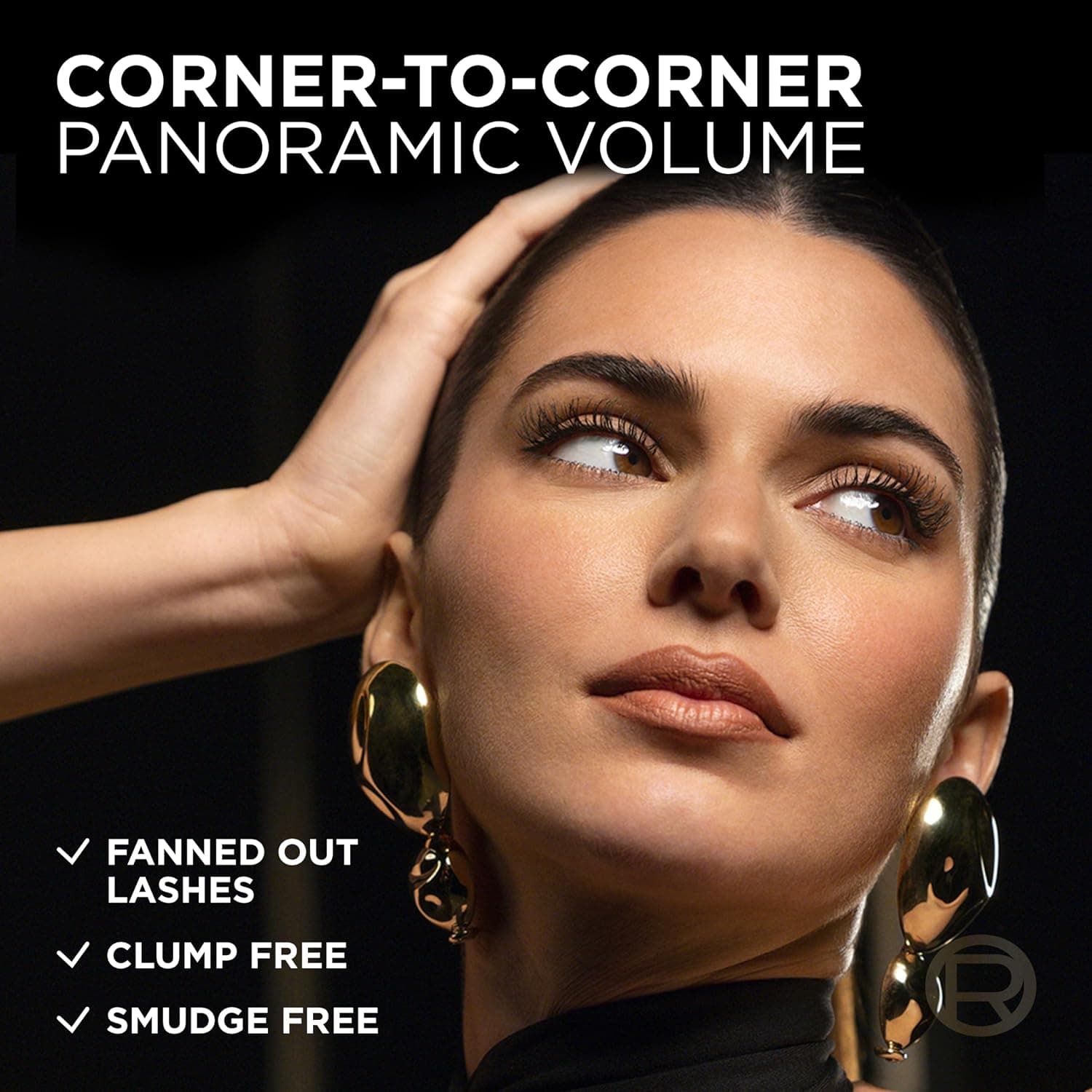 ماسکارا L'Oreal Paris Panorama حجمدهنده قهوهای تیره ماسکارا L'Oreal Paris Panorama حجمدهنده قهوهای تیره