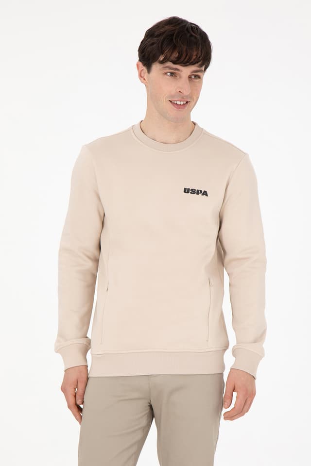 سویشرت مردانه U.S. Polo Assn. یقه گرد فیت معمولی سنگی مدل 50292362-VR049 سویشرت مردانه U.S. Polo Assn. یقه گرد فیت معمولی سنگی مدل 50292362-VR049
