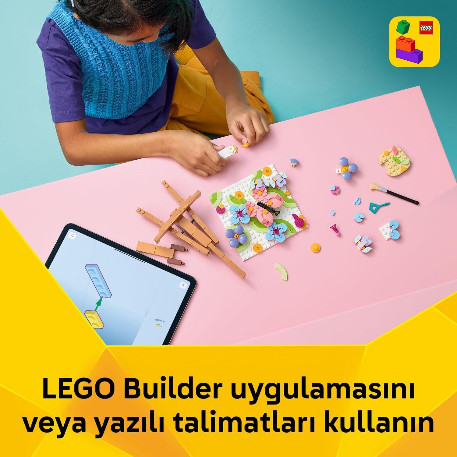 لگو Creator 3 در 1 تابلو گلدار مدل 31390 لگو Creator 3 در 1 تابلو گلدار مدل 31390