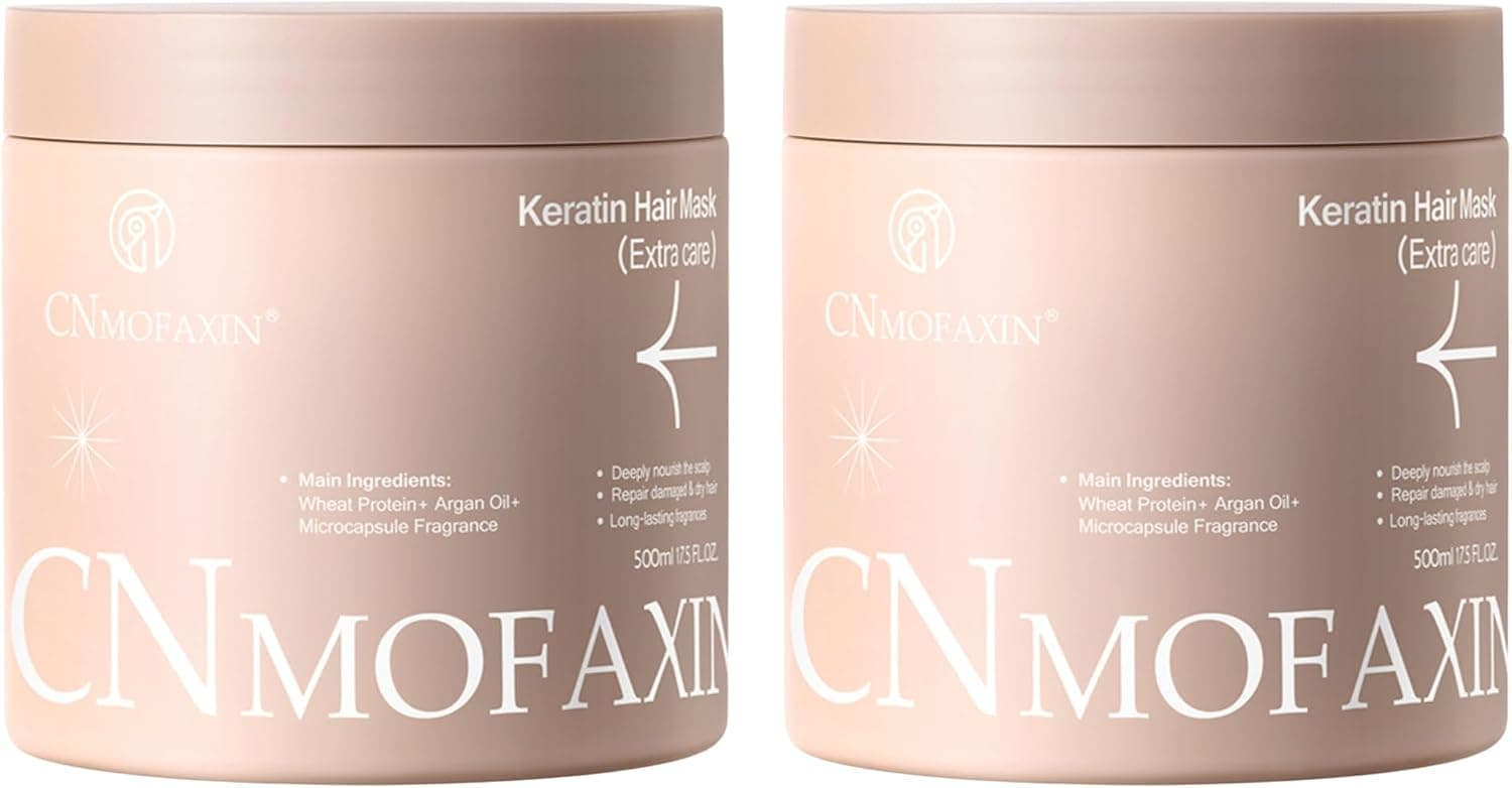 ماسک و نرمکننده مو CNMOFAXIN آبرسان و ضدوز حاوی پروتئین گندم و روغن آرگان 500ml ماسک و نرمکننده مو CNMOFAXIN آبرسان و ضدوز حاوی پروتئین گندم و روغن آرگان 500ml