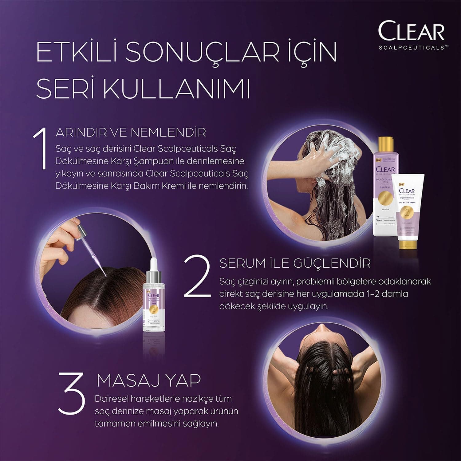 شامپوی مراقبت از مو Clear Scalpceuticals ضد ریزش مو 300 ml شامپوی مراقبت از مو Clear Scalpceuticals ضد ریزش مو 300 ml