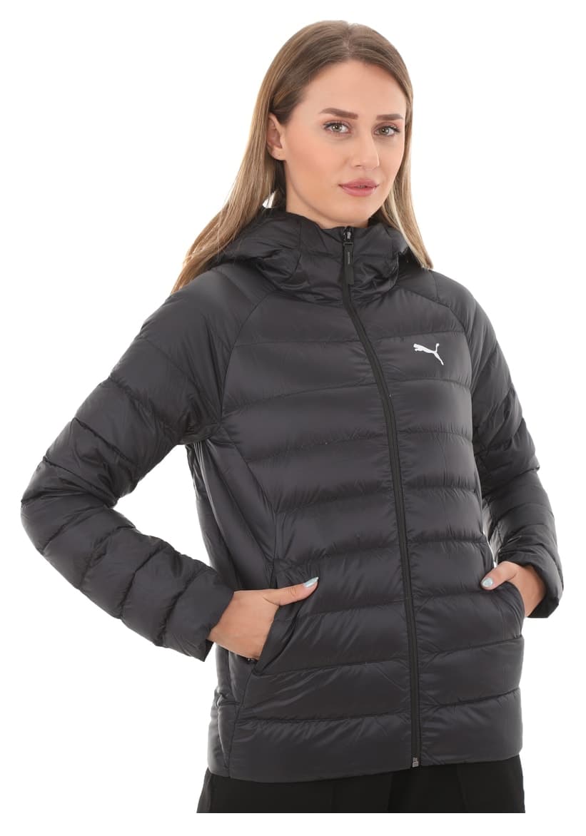 کاپشن زنانه Puma Packlite پردار کلاهدار مشکی مدل 849407-01 کاپشن زنانه Puma Packlite پردار کلاهدار مشکی مدل 849407-01