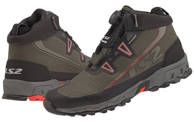 بوت LS2 ضد آب سبز مدل Trekker بوت LS2 ضد آب سبز مدل Trekker