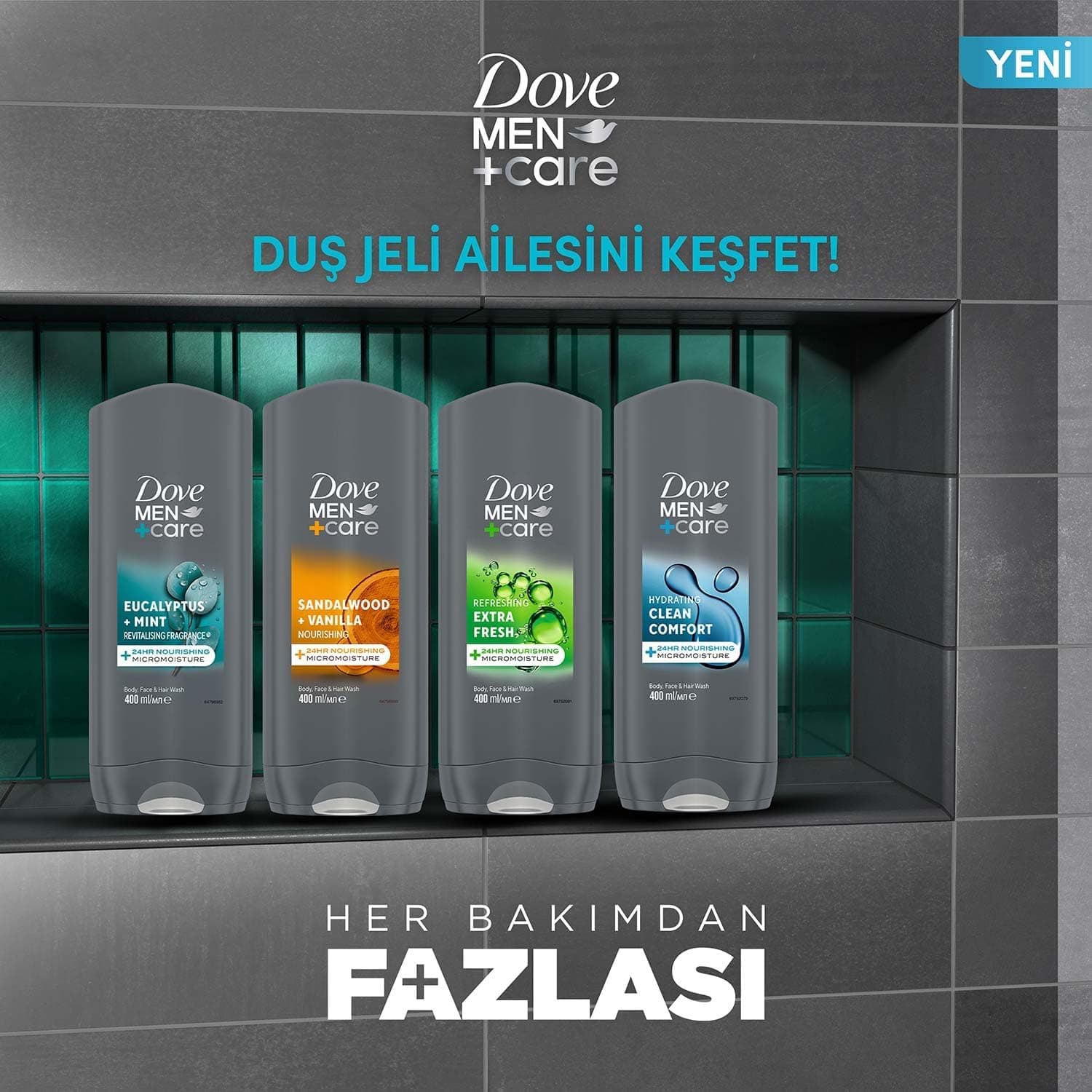 ژل حمام مردانه Dove Men Care Clean Comfort 400ml ژل حمام مردانه Dove Men Care Clean Comfort 400ml