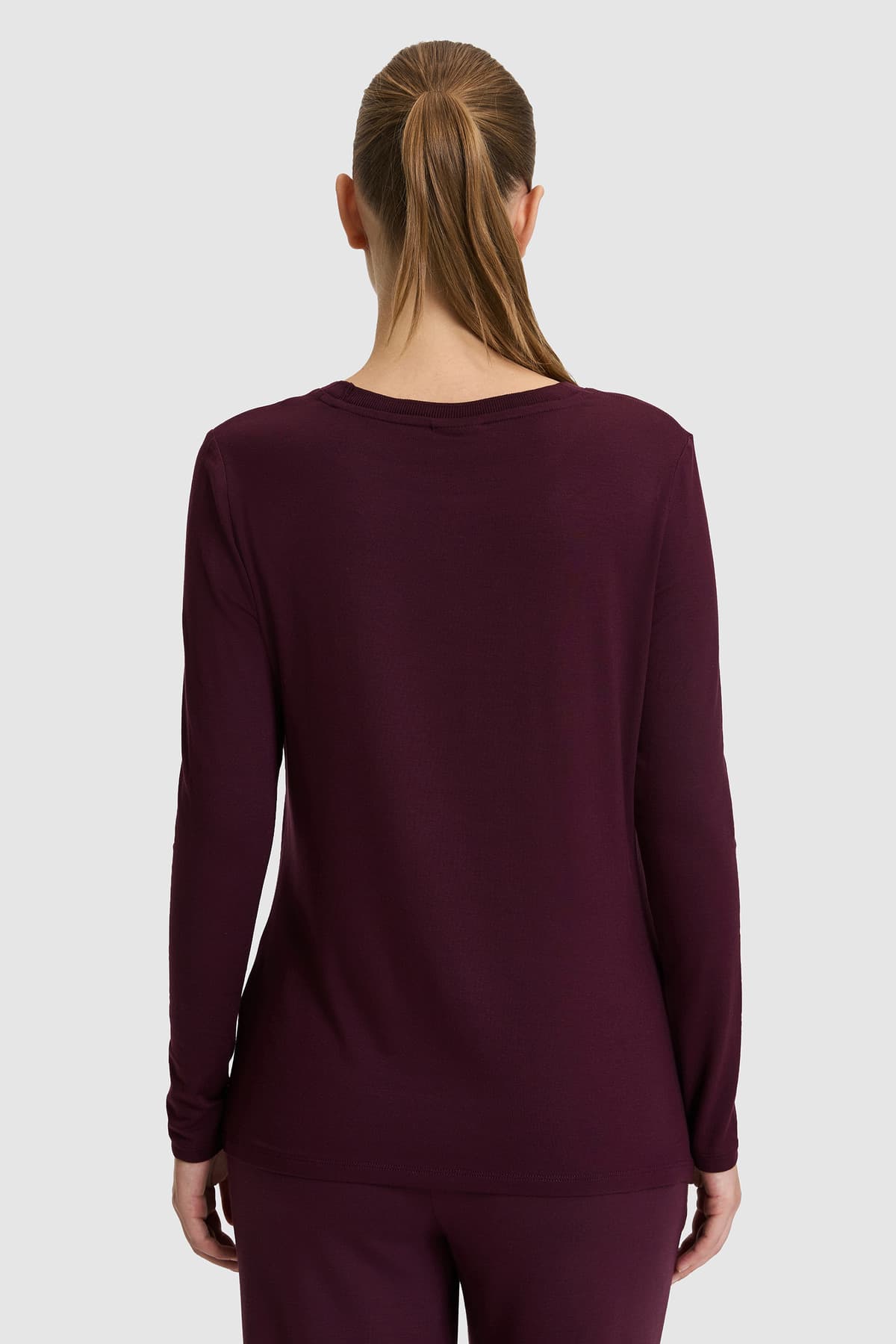 سوئیشرت زنانه U.S. Polo Assn. بوردو مدل 50332055-VR180 سوئیشرت زنانه U.S. Polo Assn. بوردو مدل 50332055-VR180