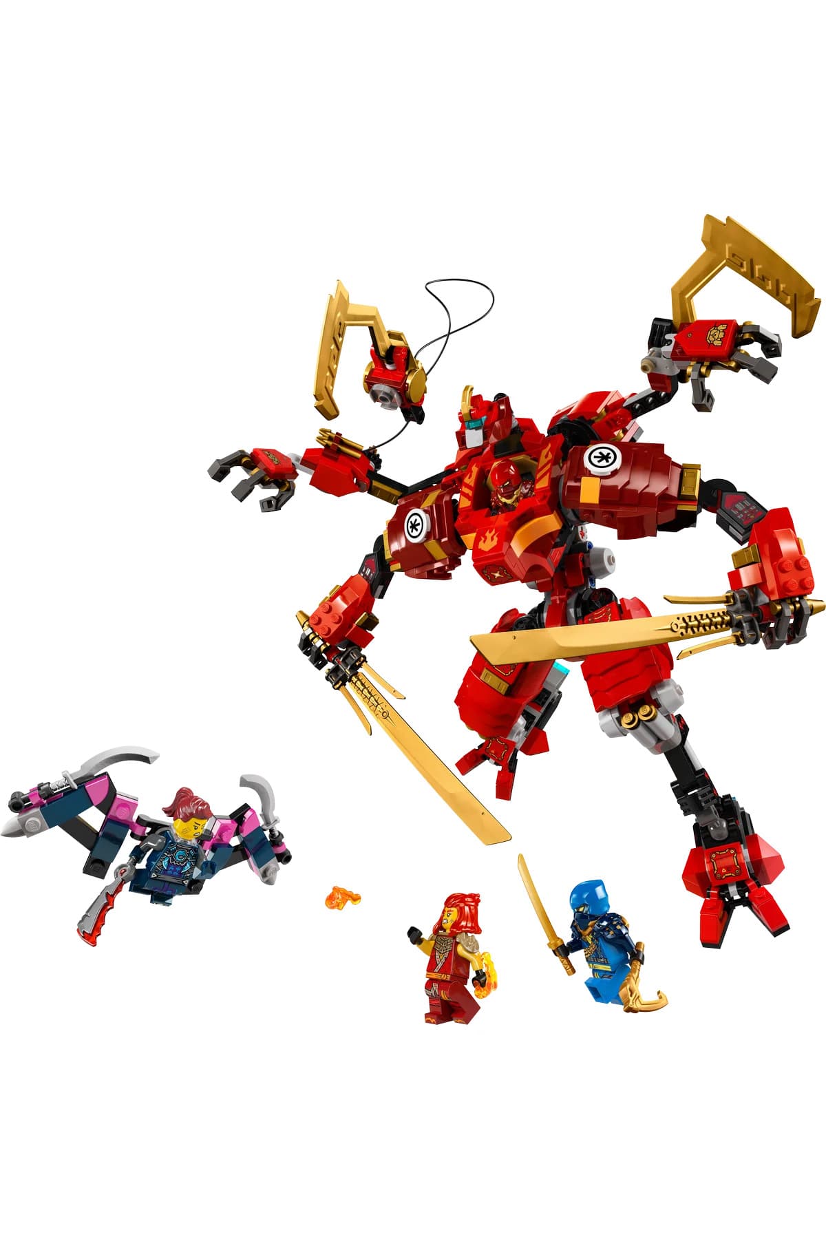 لگو NINJAGO ربات نینجایی صخرهنورد برای کودکان 9 سال به بالا مدل 71812 (623P) لگو NINJAGO ربات نینجایی صخرهنورد برای کودکان 9 سال به بالا مدل 71812 (623P)