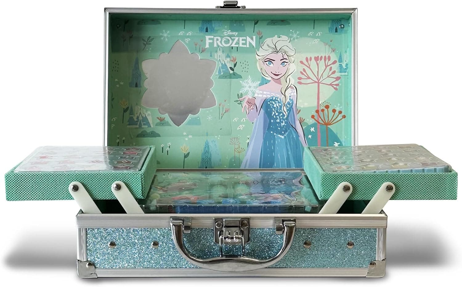 ست کیف لوازم آرایشی کودک Lip Smacker مدل Frozen بیش از 40 تکه ست کیف لوازم آرایشی کودک Lip Smacker مدل Frozen بیش از 40 تکه