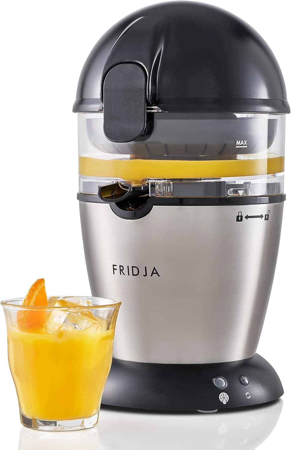 آبپرتقالگیری برقی FRIDJA اتوماتیک 50W 400ml مدل f900 آبپرتقالگیری برقی FRIDJA اتوماتیک 50W 400ml مدل f900