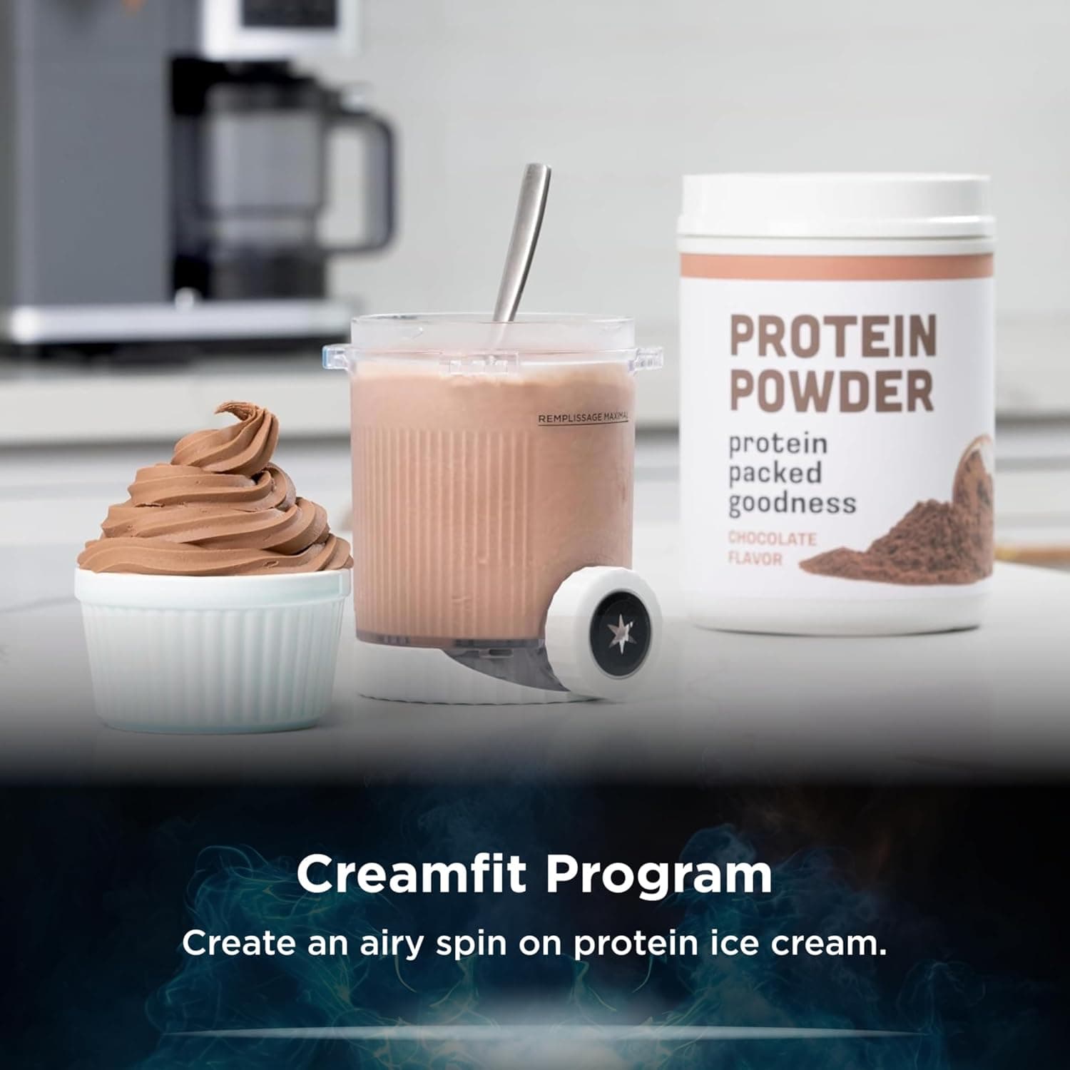 دستگاه بستنیساز Ninja بستنی و بستنی نرم Swirl Creami دستگاه بستنیساز Ninja بستنی و بستنی نرم Swirl Creami