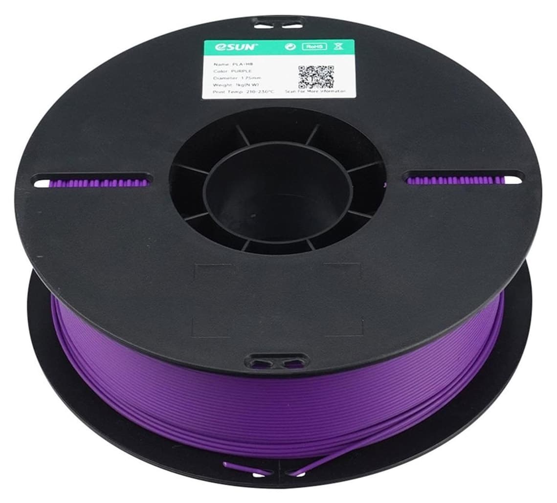 فیلامنت eSun بنفش پرسرعت 1.75mm 1kg قرقره مدل PLA+HS فیلامنت eSun بنفش پرسرعت 1.75mm 1kg قرقره مدل PLA+HS