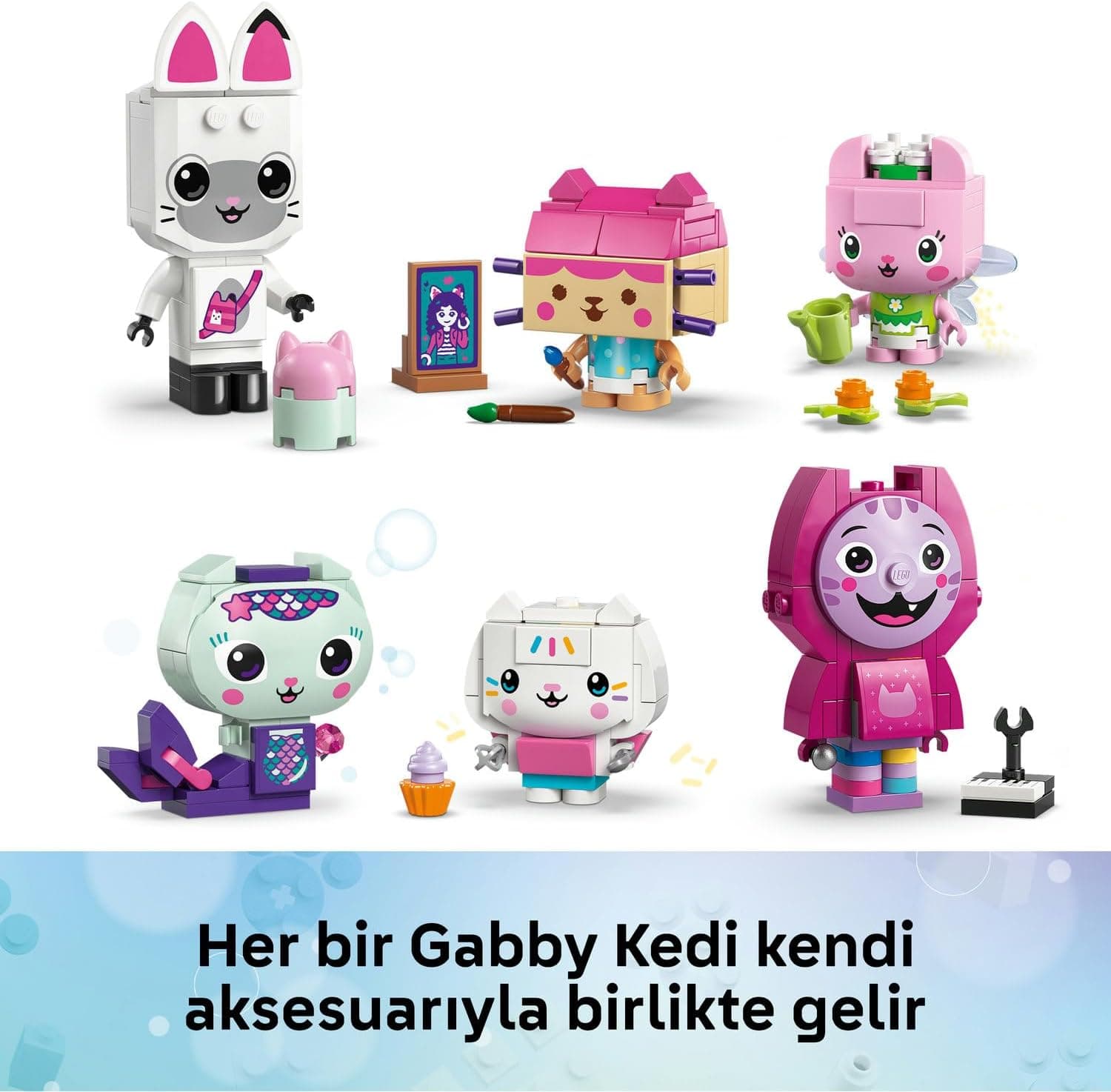 لگو Gabby's Dollhouse دوستان گربهای Gabby مدل 11215 لگو Gabby's Dollhouse دوستان گربهای Gabby مدل 11215