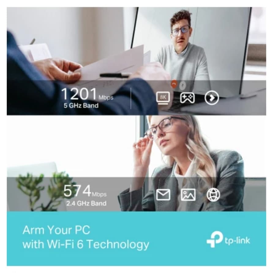 آداپتور USB بیسیم Tp-Link مدل Archer TX35U Plus با Wi-Fi 6 و AX1800 آداپتور USB بیسیم Tp-Link مدل Archer TX35U Plus با Wi-Fi 6 و AX1800