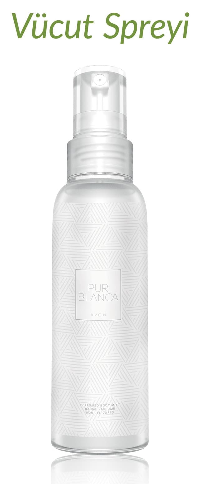 اسپری بدن زنانه Avon Pur Blanca 100 ml اسپری بدن زنانه Avon Pur Blanca 100 ml