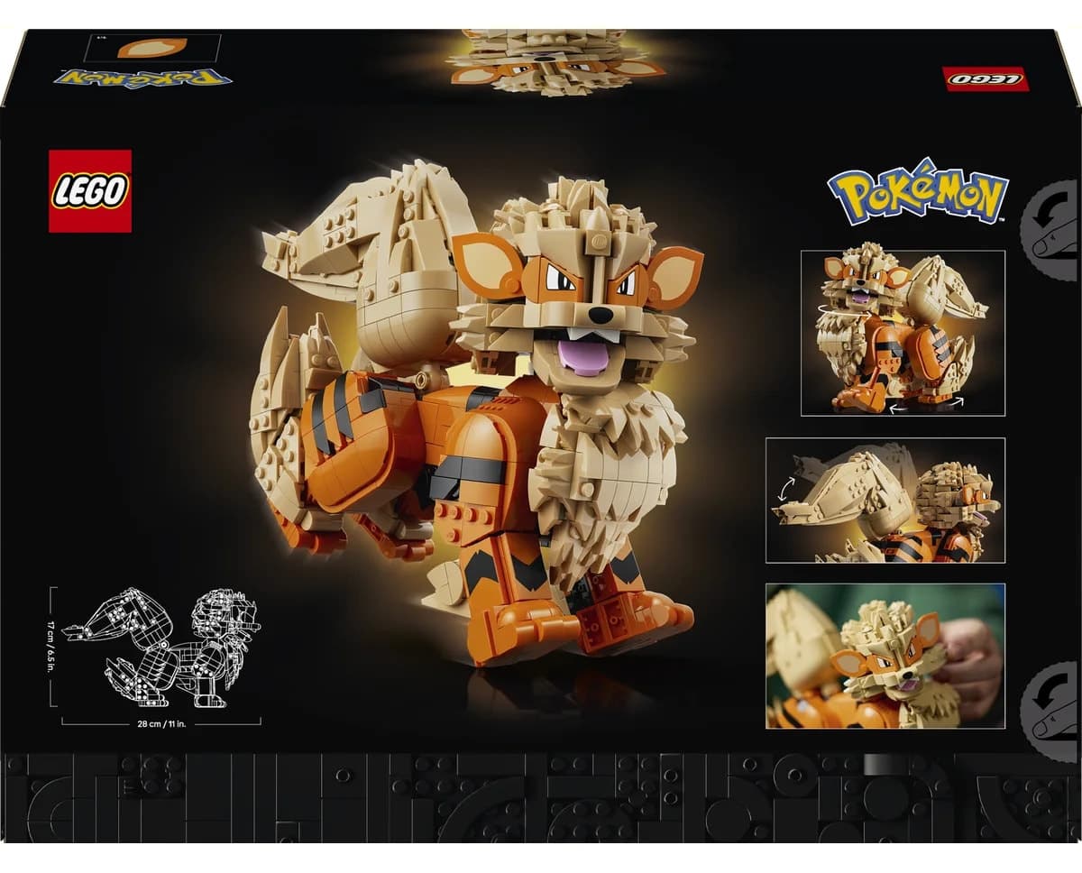 لگو Pokémon Arcanine مدل 72160 برای بزرگسالان با 1190 قطعه لگو Pokémon Arcanine مدل 72160 برای بزرگسالان با 1190 قطعه