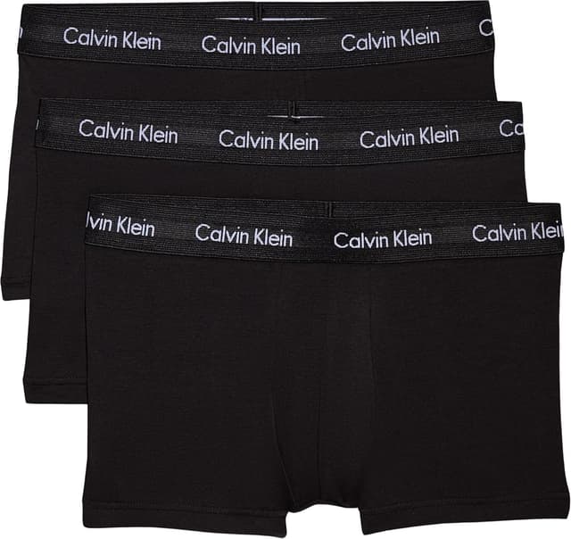 باکسر مردانه Calvin Klein کمر پایین بسته 3 عددی باکسر مردانه Calvin Klein کمر پایین بسته 3 عددی