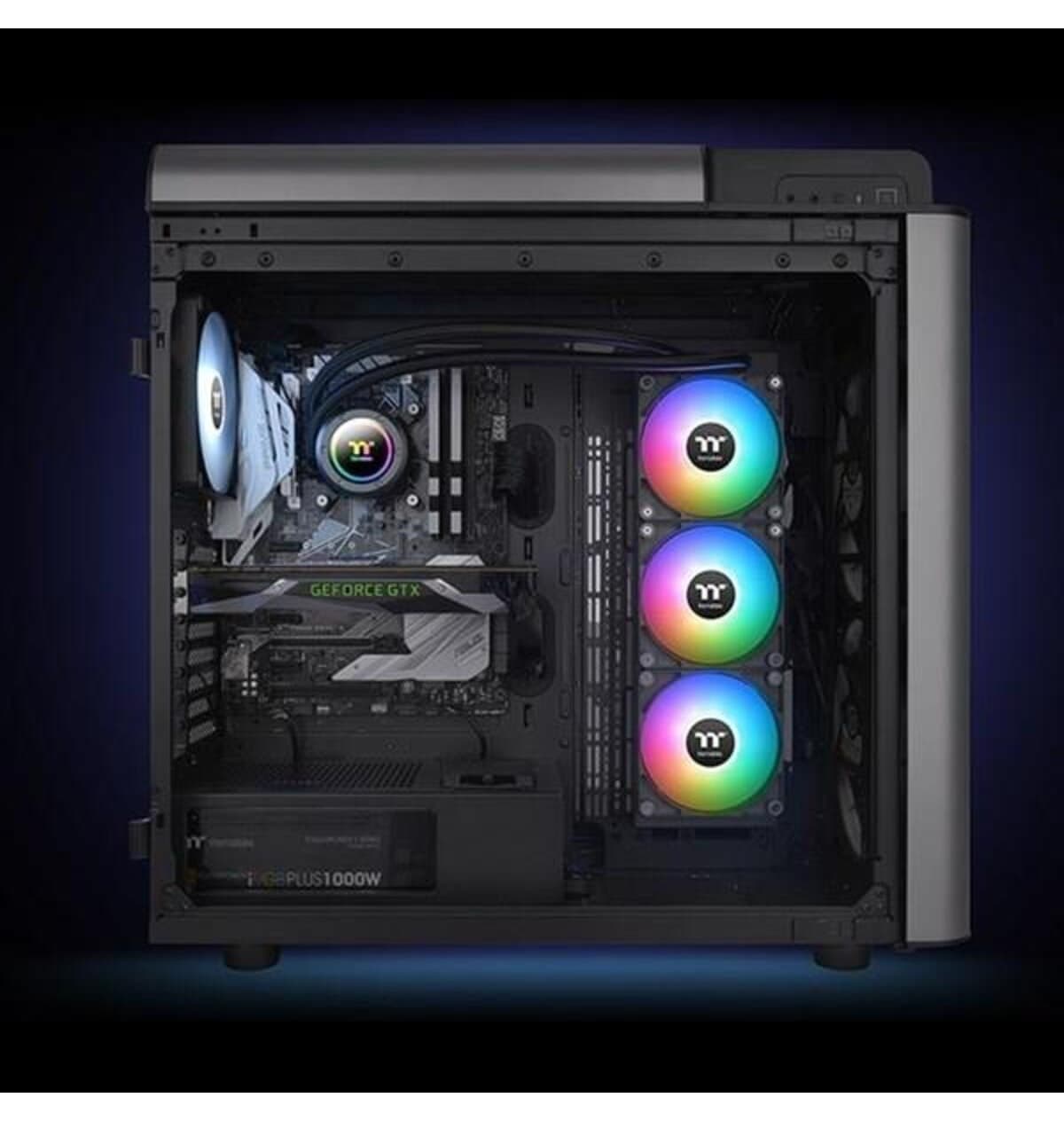 خنککننده مایع پردازنده Thermaltake 420MM ARGB مدل TH420 V2 CL-W376-PL14SW-A خنککننده مایع پردازنده Thermaltake 420MM ARGB مدل TH420 V2 CL-W376-PL14SW-A