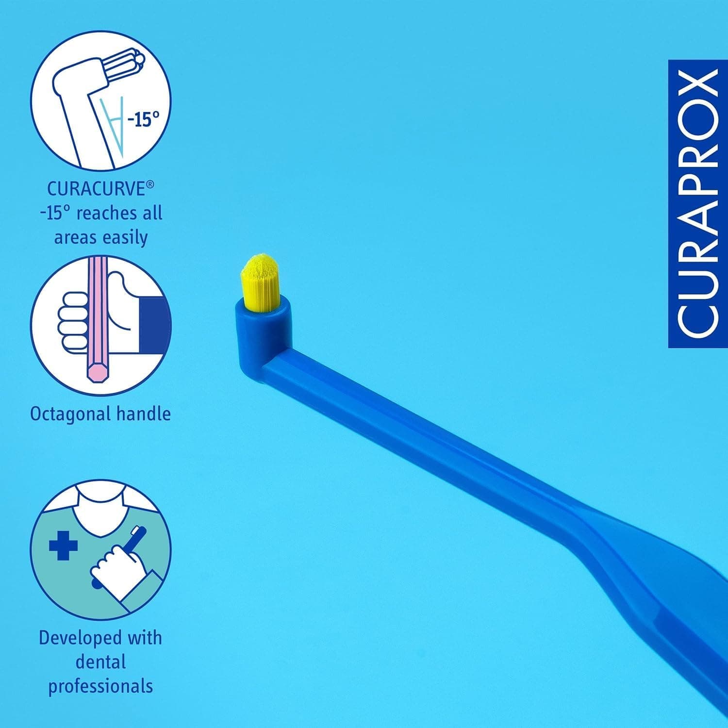 مسواک Curaprox تکدسته مدل Cs 1006 مسواک Curaprox تکدسته مدل Cs 1006