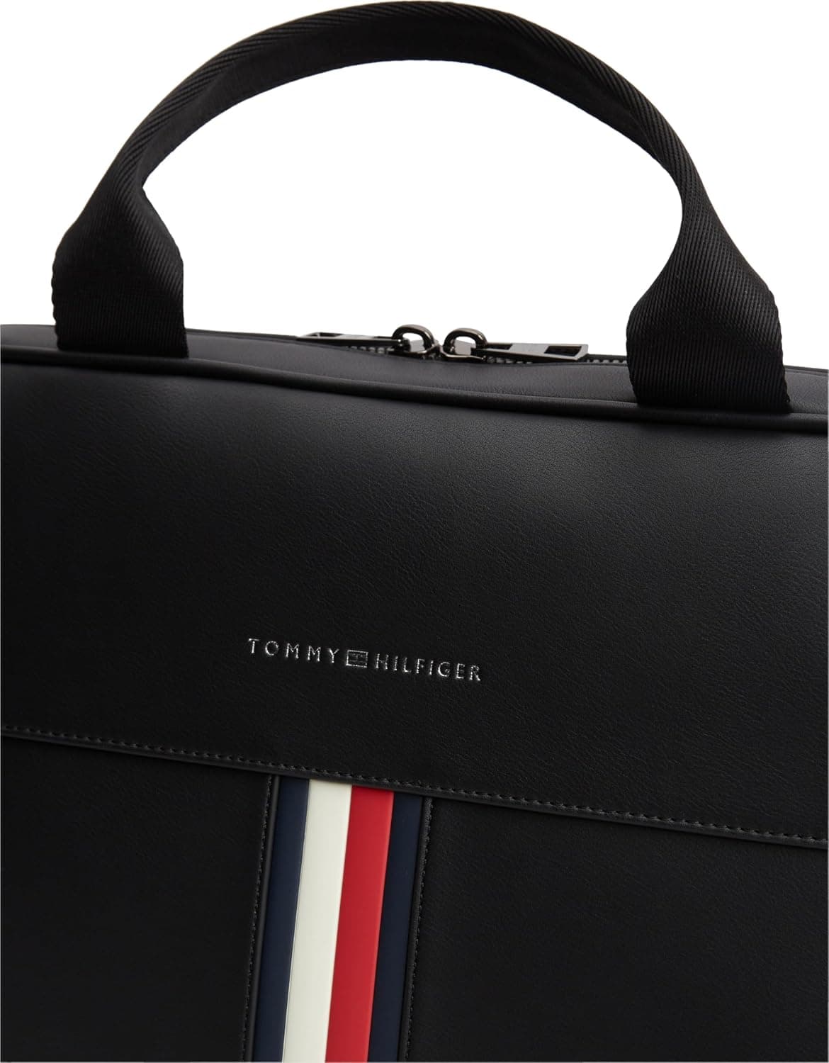 کیف کامپیوتر مردانه Tommy Hilfiger TH METRO مشکی سایز OS کیف کامپیوتر مردانه Tommy Hilfiger TH METRO مشکی سایز OS