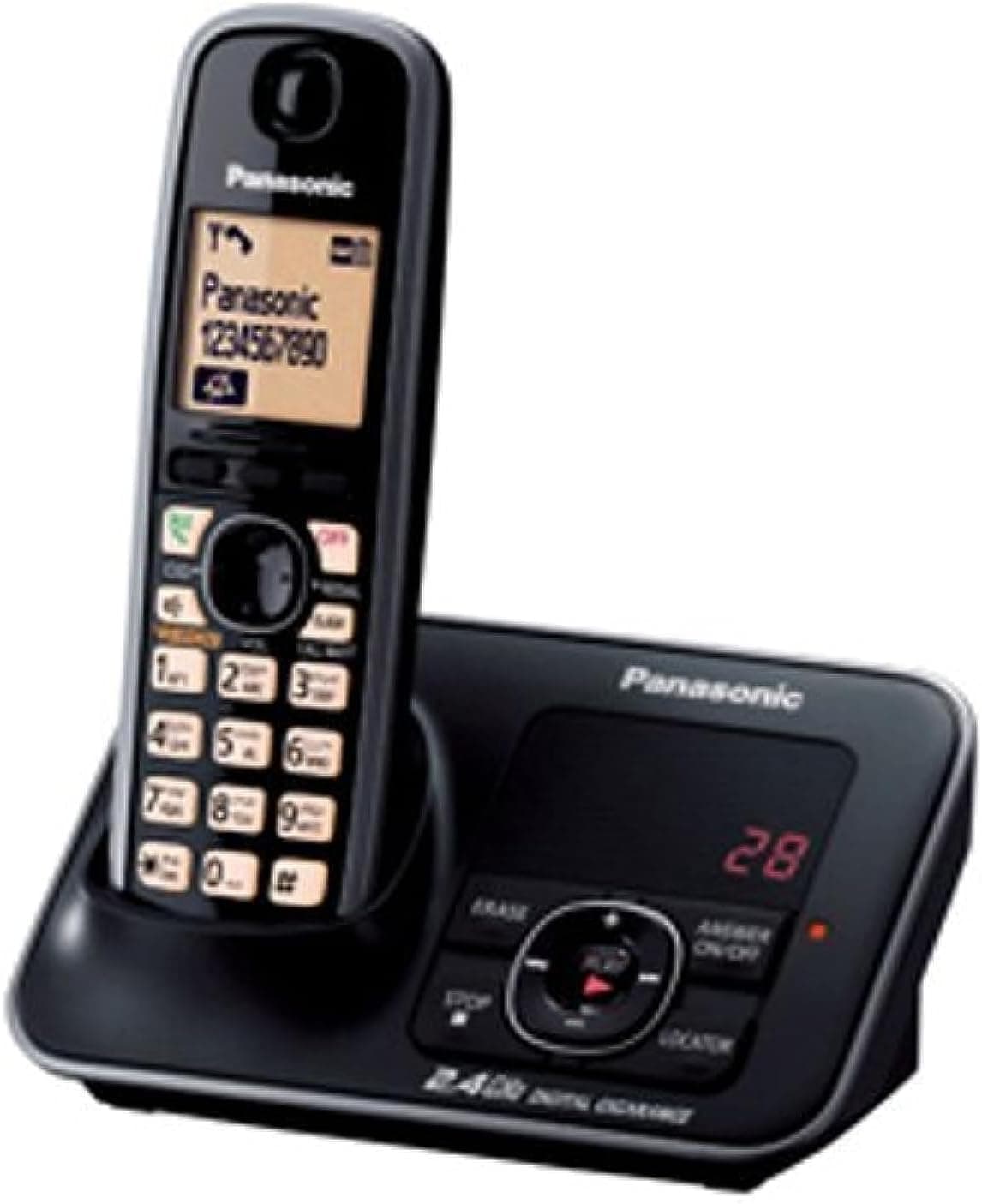 تلفن بیسیم Panasonic مشکی مدل KX-TG3721 تلفن بیسیم Panasonic مشکی مدل KX-TG3721