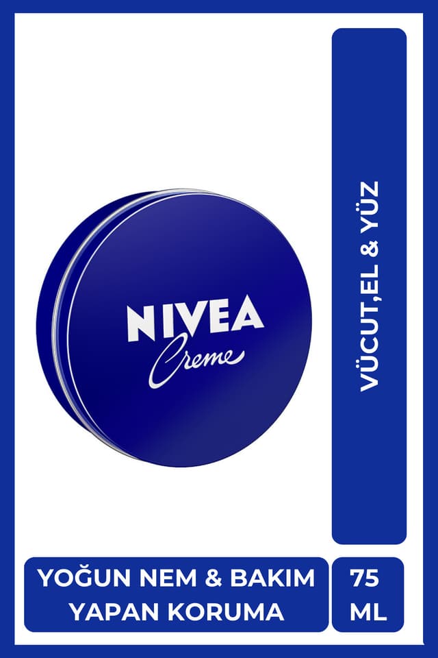 کرم مرطوبکننده NIVEA مدل Eucerit 75ml برای دست، صورت و بدن کرم مرطوبکننده NIVEA مدل Eucerit 75ml برای دست، صورت و بدن