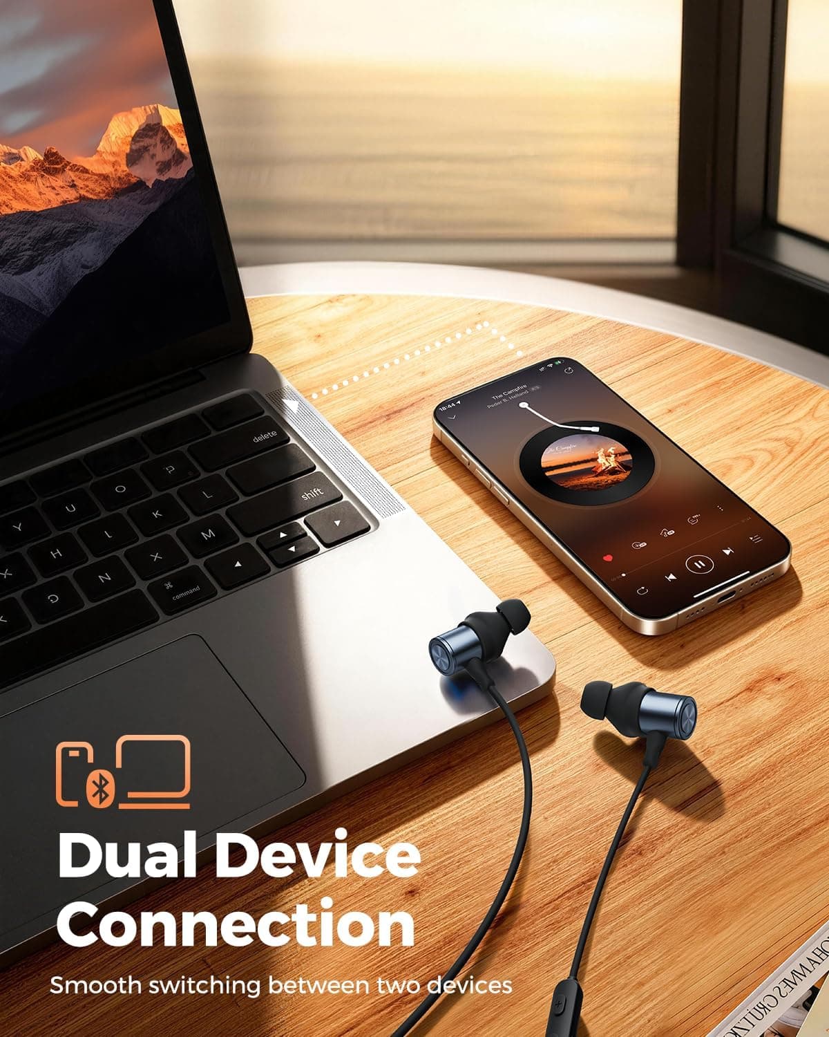 هدفون گردنی بلوتوثی ورزشی truefree با حذف نویز تماس مدل HD-200 هدفون گردنی بلوتوثی ورزشی truefree با حذف نویز تماس مدل HD-200