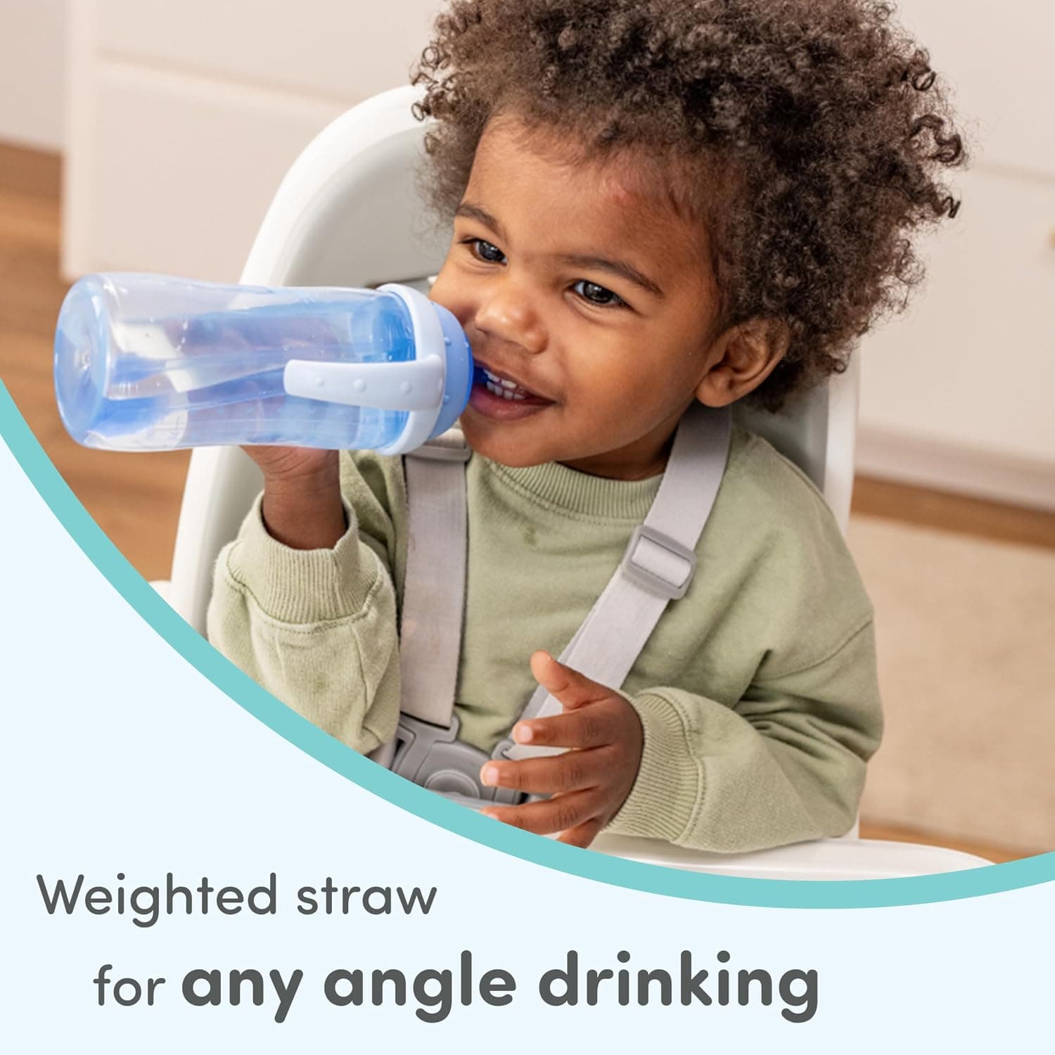 لیوان آموزشی NUK با نی نرم 10 oz 8 ماه به بالا لیوان آموزشی NUK با نی نرم 10 oz 8 ماه به بالا