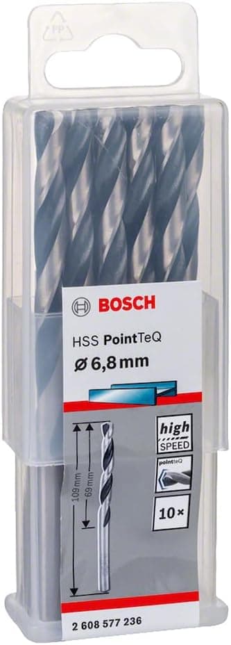 مته فلزی BOSCH اچاساس PointTeQ مطابق DIN 338 سایز 2,5 X 30 57 mm مدل 2608577193 مته فلزی BOSCH اچاساس PointTeQ مطابق DIN 338 سایز 2,5 X 30 57 mm مدل 2608577193
