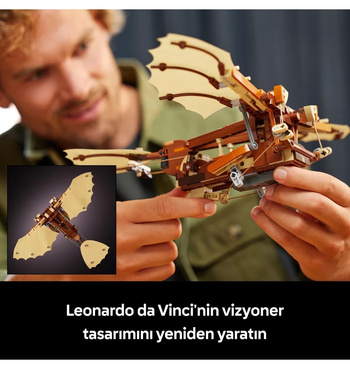 لگو Icons Leonardo da Vinci'nin Uçan Makinesi مدل 10363 لگو Icons Leonardo da Vinci'nin Uçan Makinesi مدل 10363