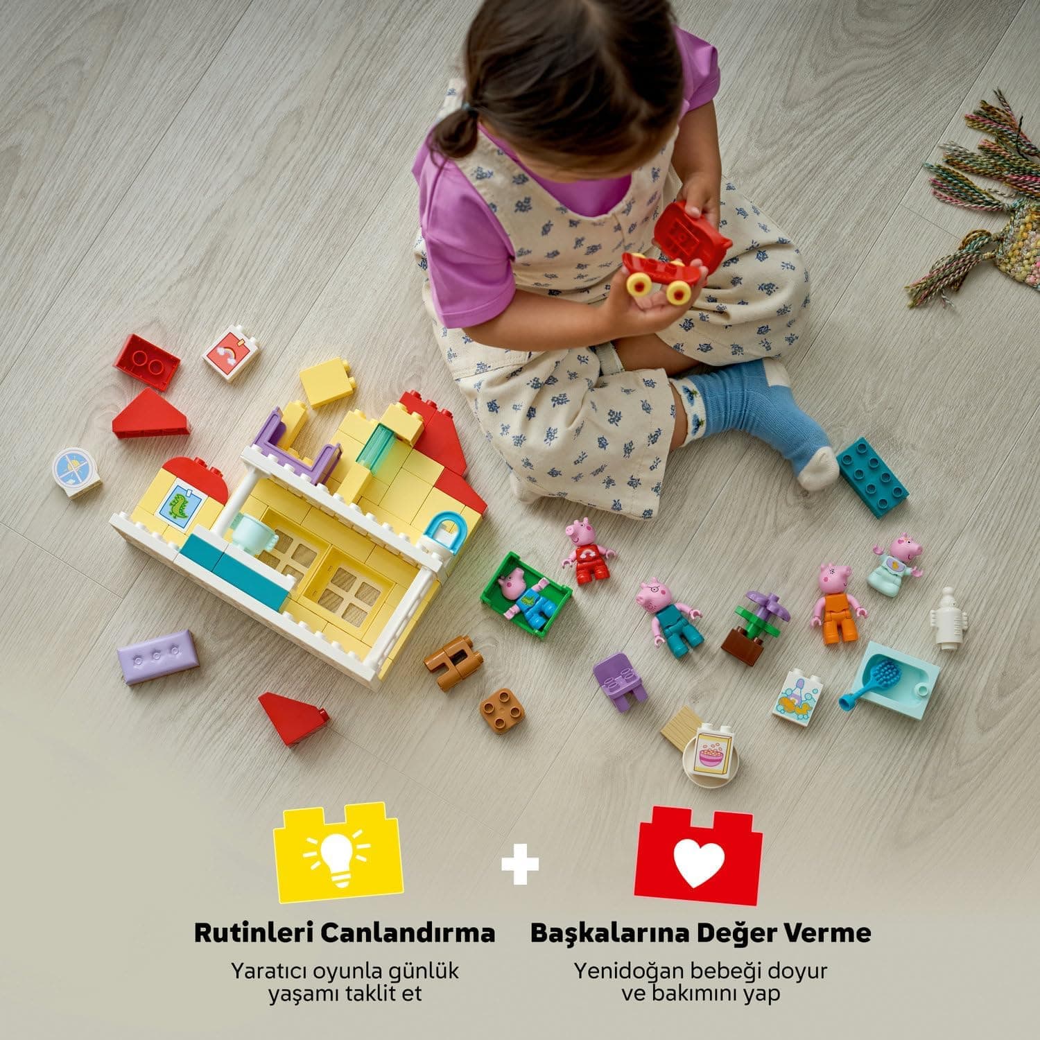 لگو DUPLO خانه خانواده Peppa Pig مدل 10467 لگو DUPLO خانه خانواده Peppa Pig مدل 10467