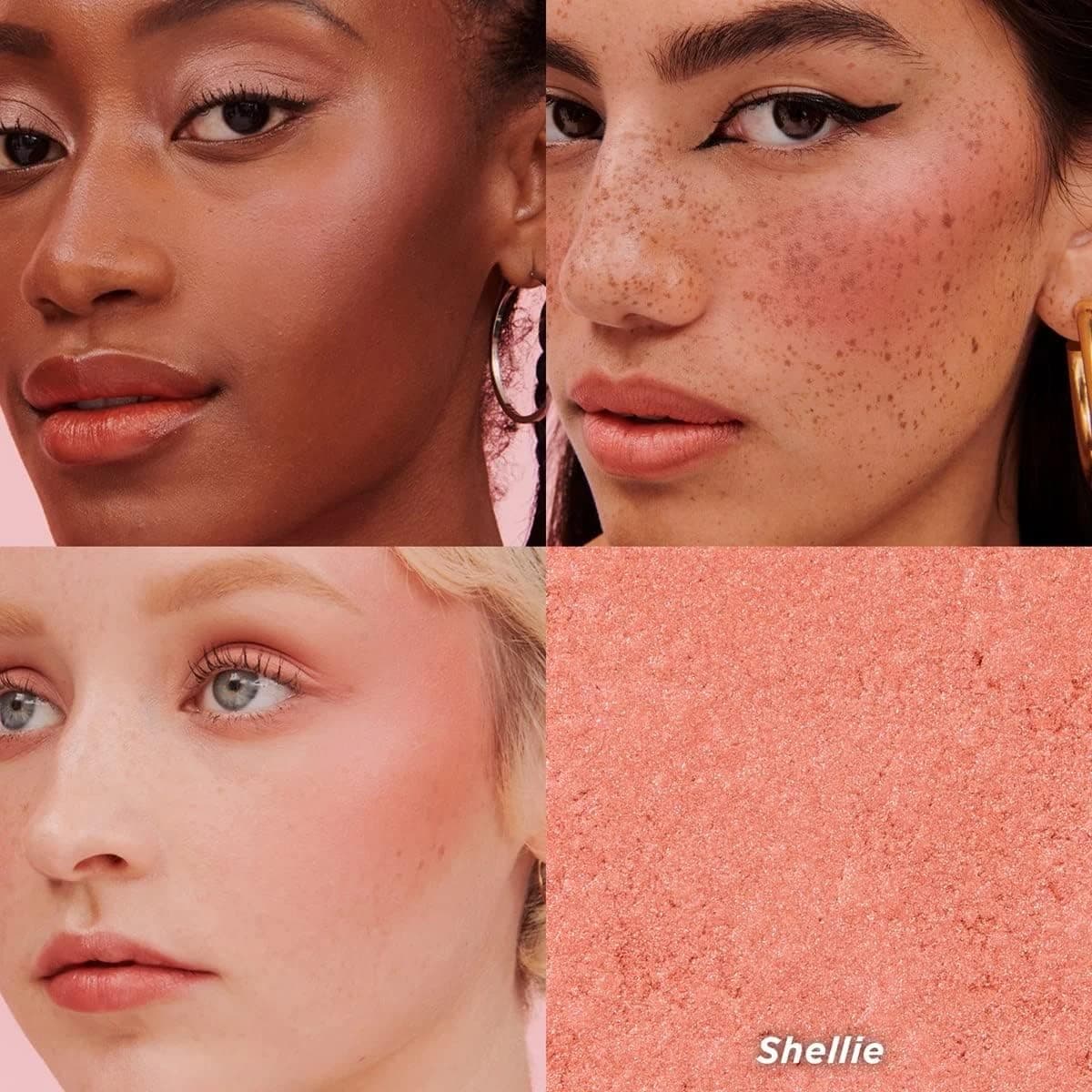 رژگونه پودری Benefit Cosmetics مدل WANDERful World رنگ Shellie رژگونه پودری Benefit Cosmetics مدل WANDERful World رنگ Shellie