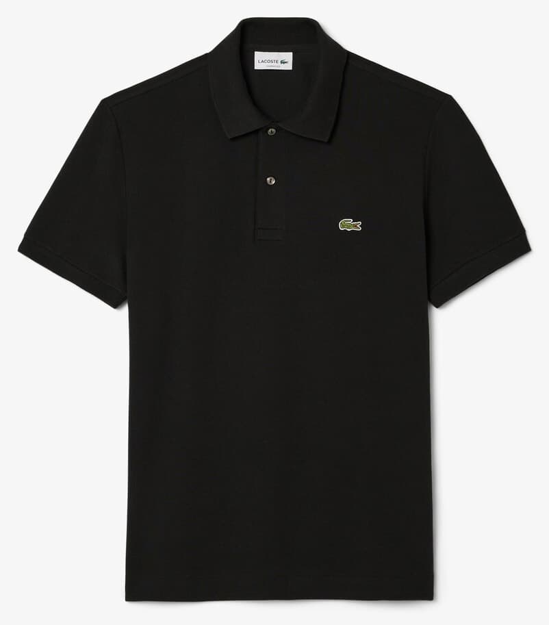 پولو شرت مردانه Lacoste سبک فیت کلاسیک مشکی مدل L.12.12 پولو شرت مردانه Lacoste سبک فیت کلاسیک مشکی مدل L.12.12