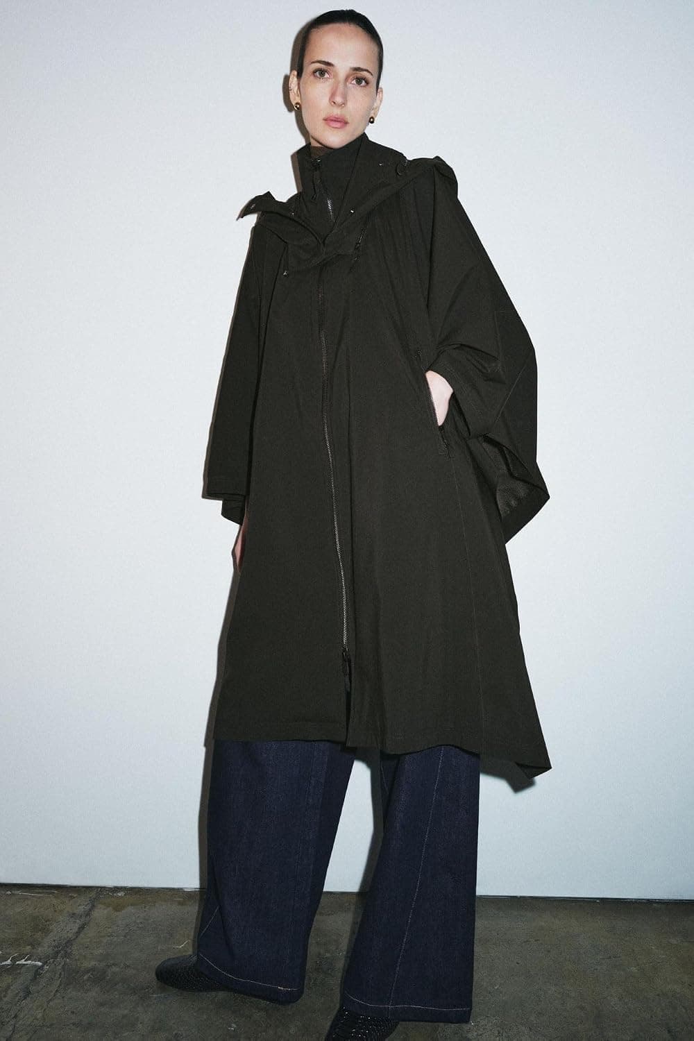 تریچکت مردانه Zara ضدآب با پلرین ZW COLLECTION تریچکت مردانه Zara ضدآب با پلرین ZW COLLECTION