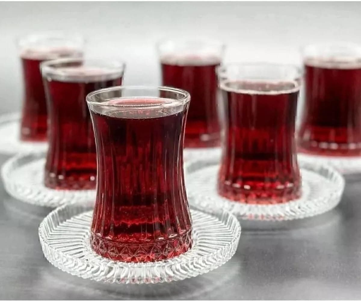 ست استکان چای Paşabahçe Elysia 12 پارچه شفاف ست استکان چای Paşabahçe Elysia 12 پارچه شفاف