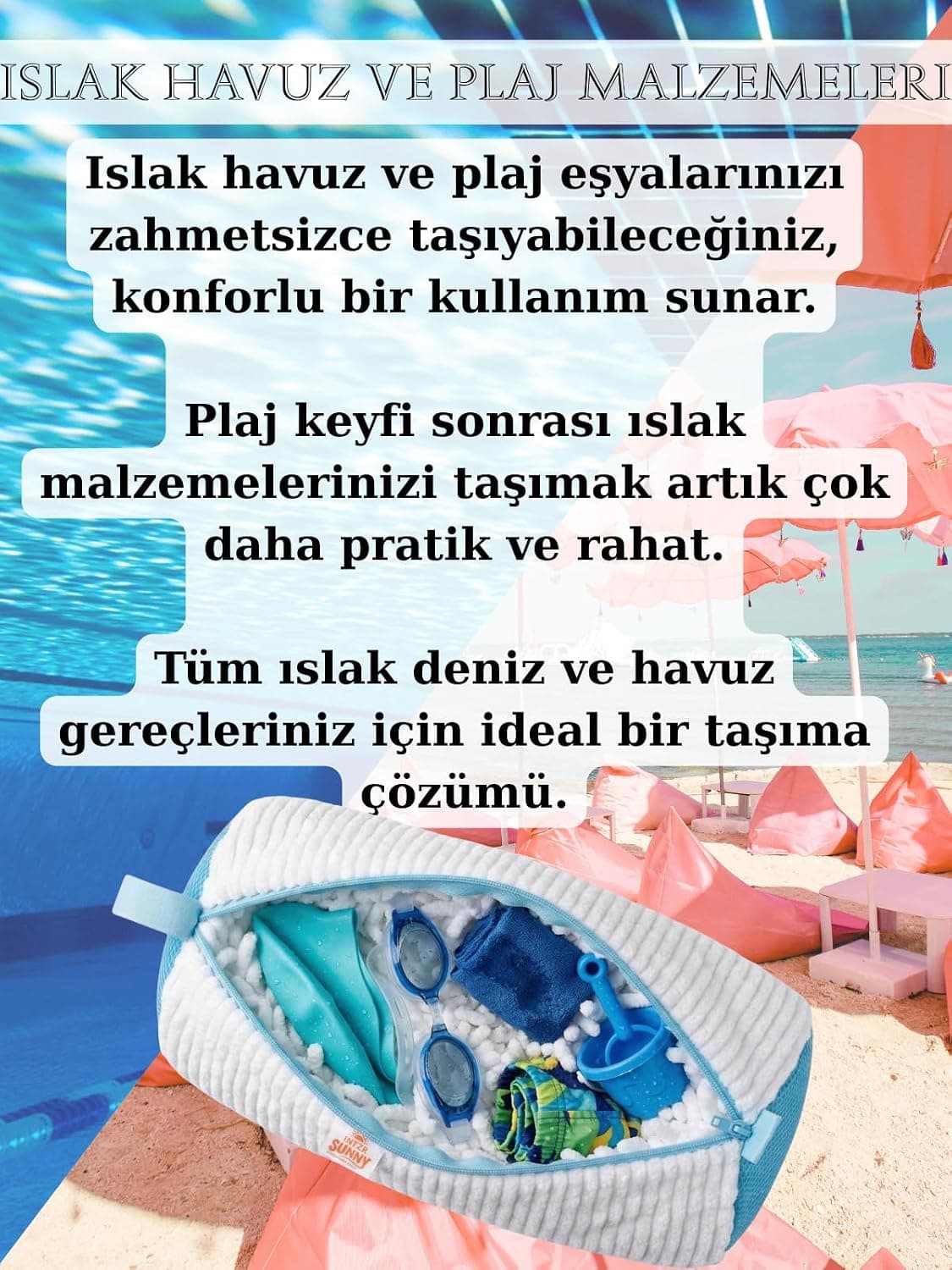 کیسه شستوشوی کفش چندمنظوره İnter Sunny XL توریدار از پلیاستر مقاوم در برابر پارگی کیسه شستوشوی کفش چندمنظوره İnter Sunny XL توریدار از پلیاستر مقاوم در برابر پارگی